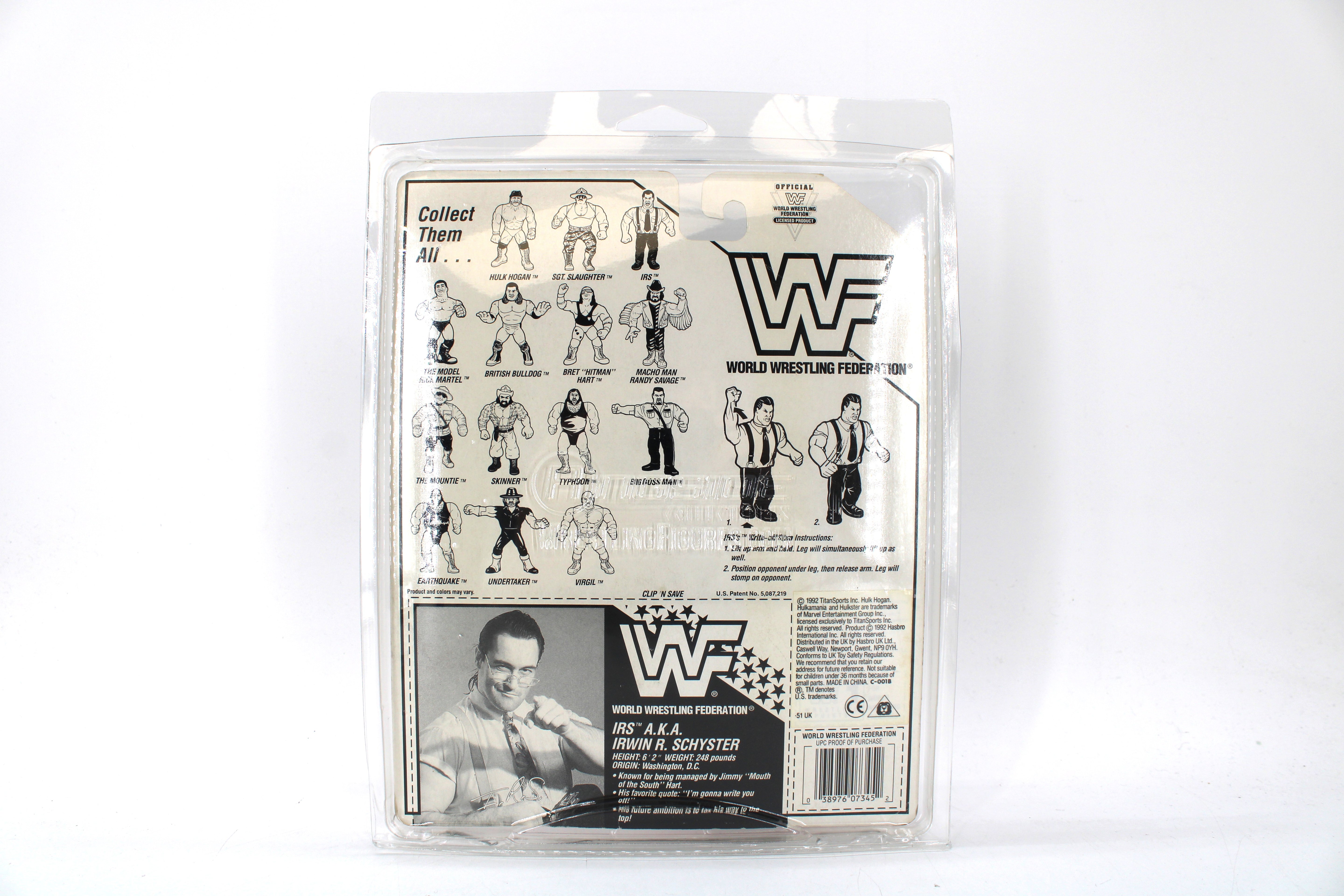 WWF I.R.S. Action Figure (1992) - view 7