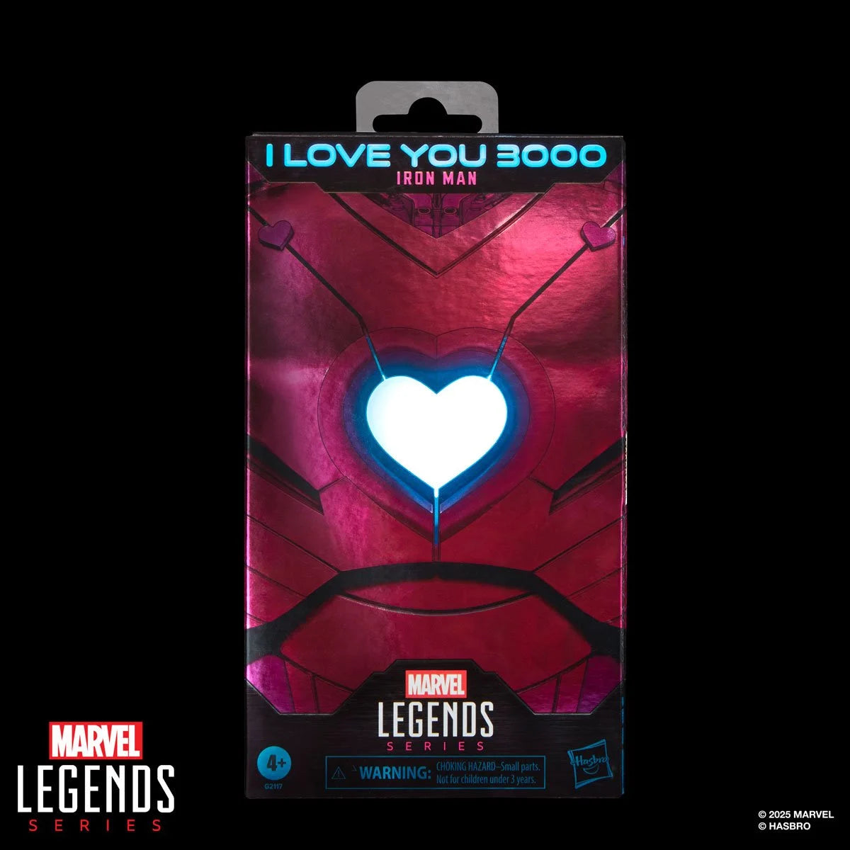 I Love You 3000 Iron Man (Pink) Marvel Legends Action Figure - view 7