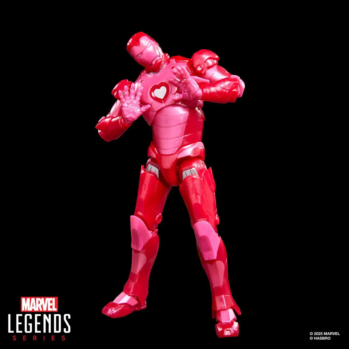 I Love You 3000 Iron Man (Pink) Marvel Legends Action Figure product image