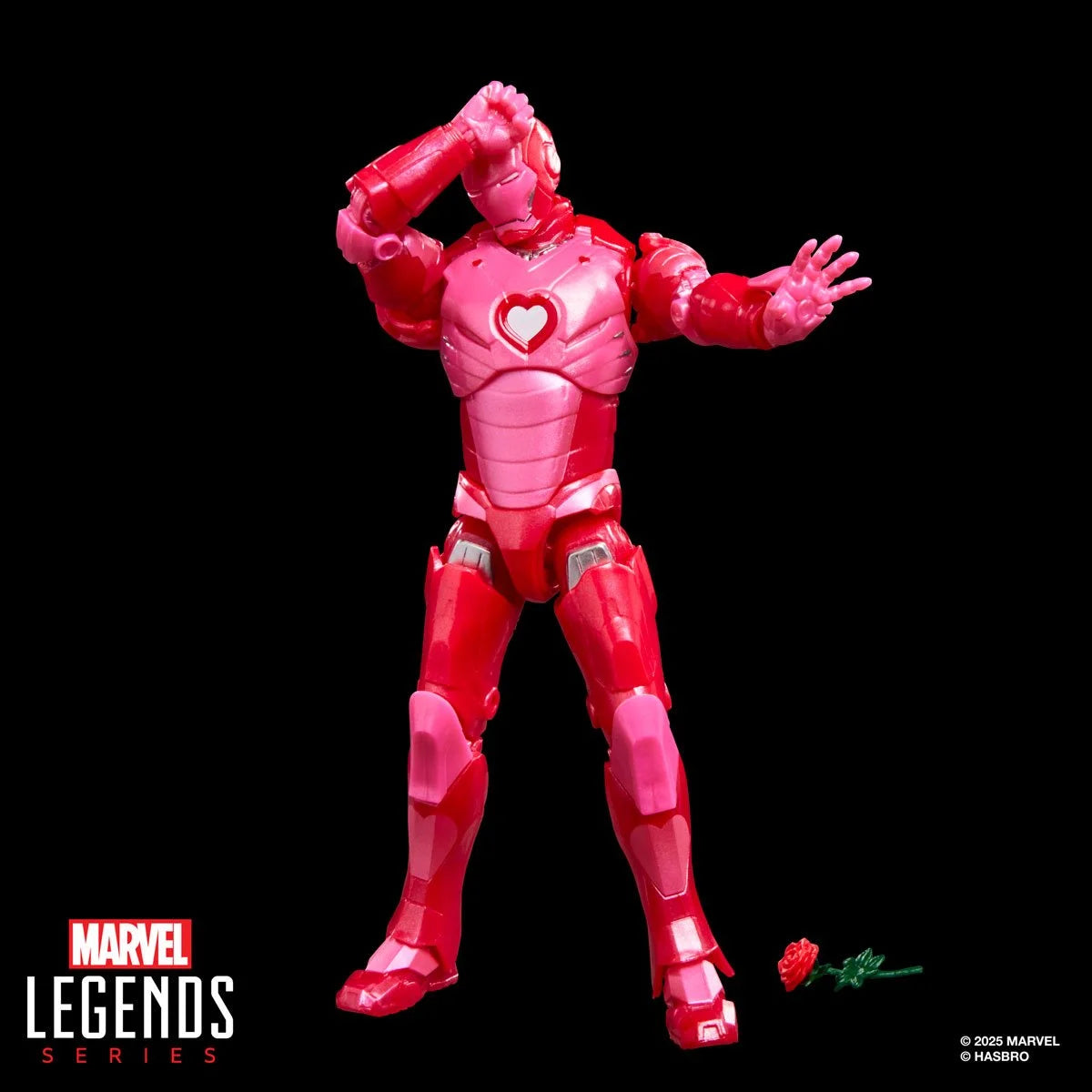 I Love You 3000 Iron Man (Pink) Marvel Legends Action Figure - view 5