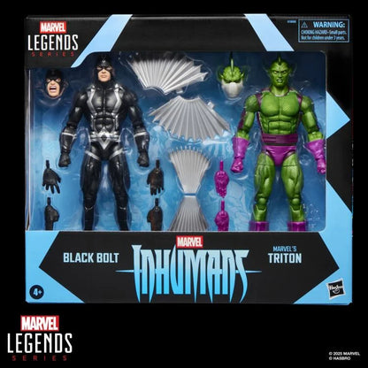 Black Bolt and Marvel's Triton Inhumans Marvel Legends Action Figure Two-Pack
