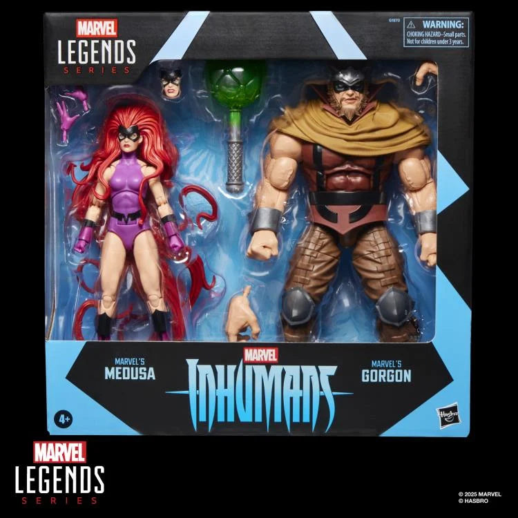 Medusa and Gorgon Inhumans Marvel Legends Action Figure Two-Pack
