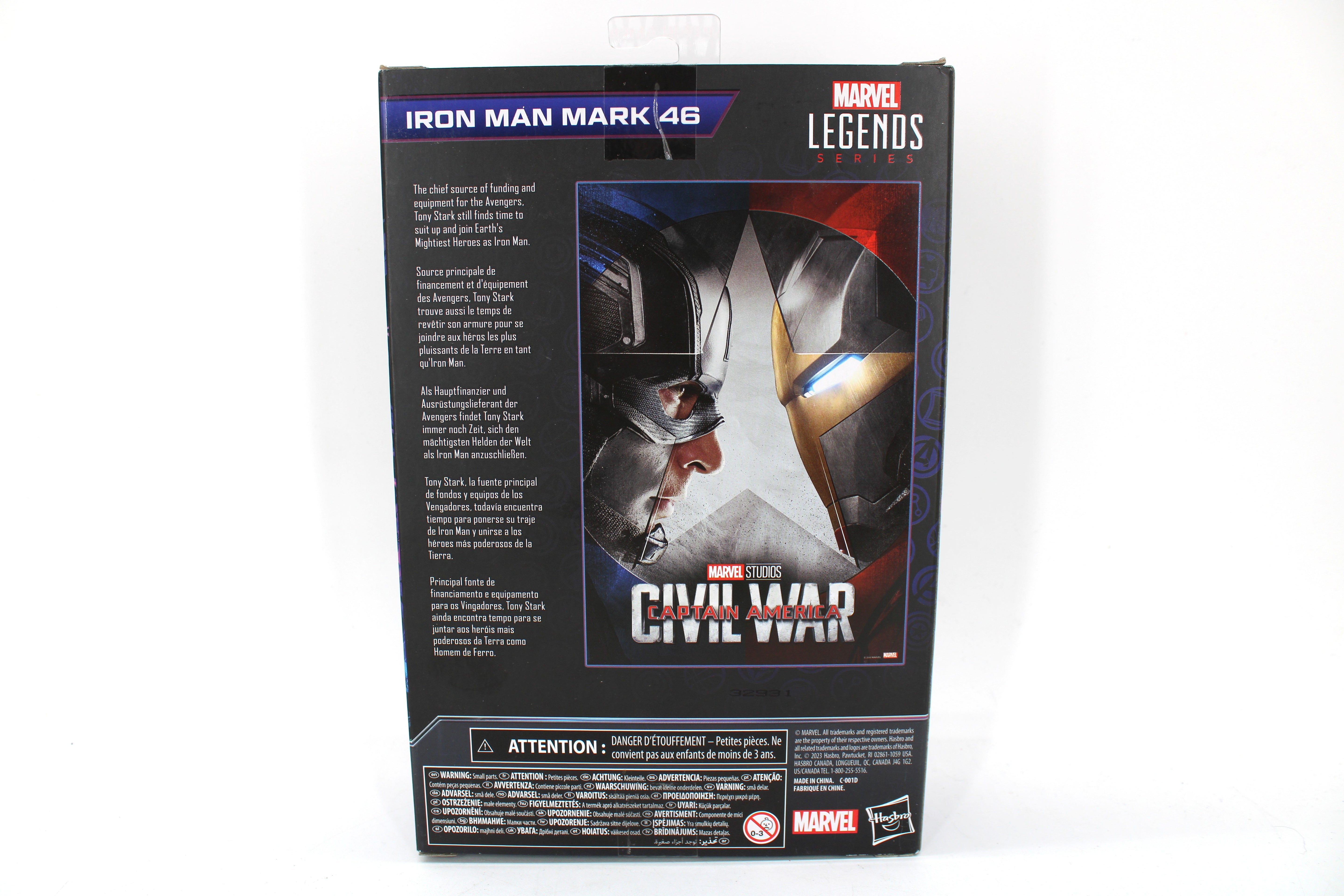 Marvel Legends Iron Man Mark 46 Action Figure (2023) - view 2