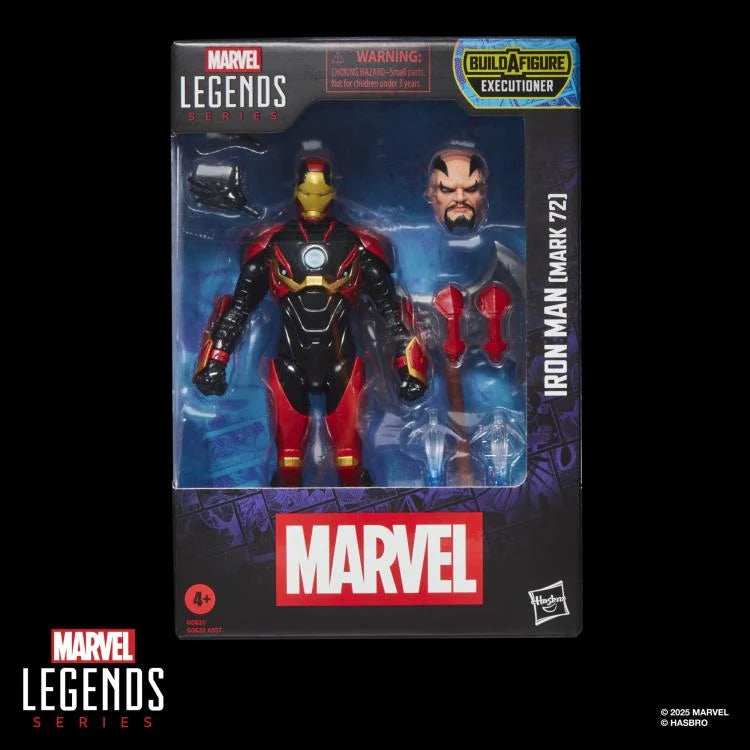 Iron Man Marvel Legends Iron Man (Mark 72) Action Figure (Executioner BAF)