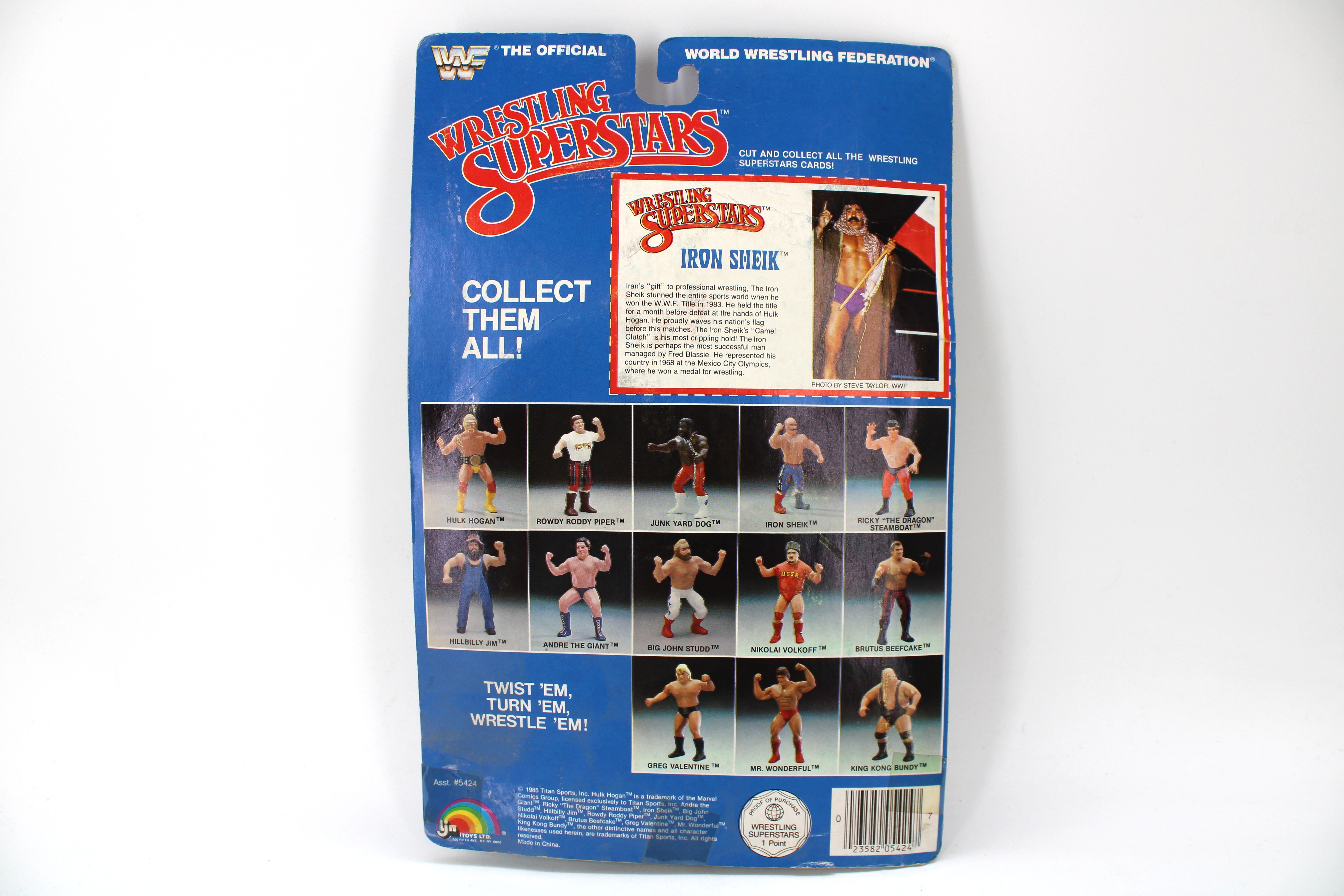 Wrestling Superstars Iron Sheik Action Figure (1985) - view 2