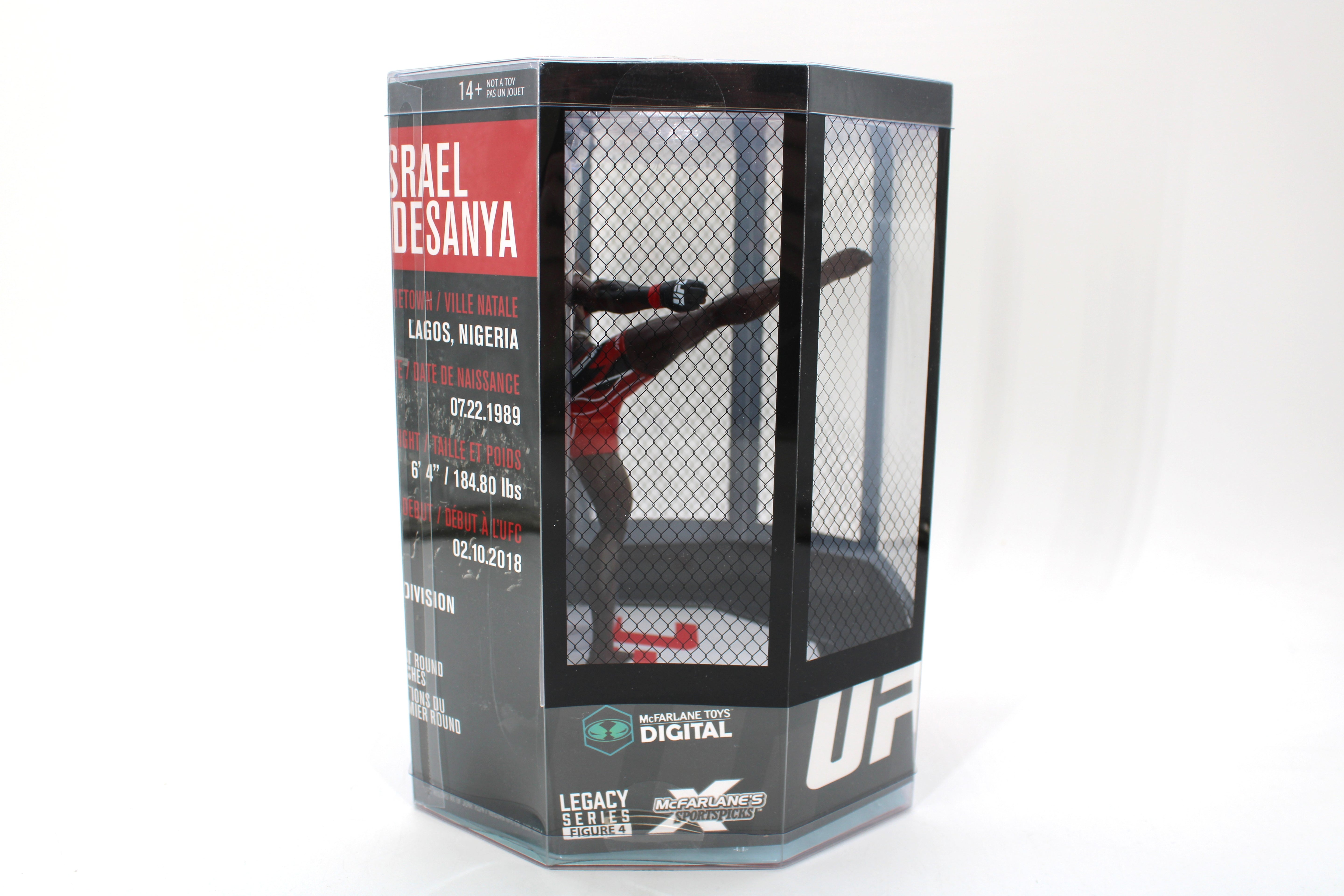 McFarlane Toys UFC Legacy Series Israel Adesanya Action Figure (2024) - view 4