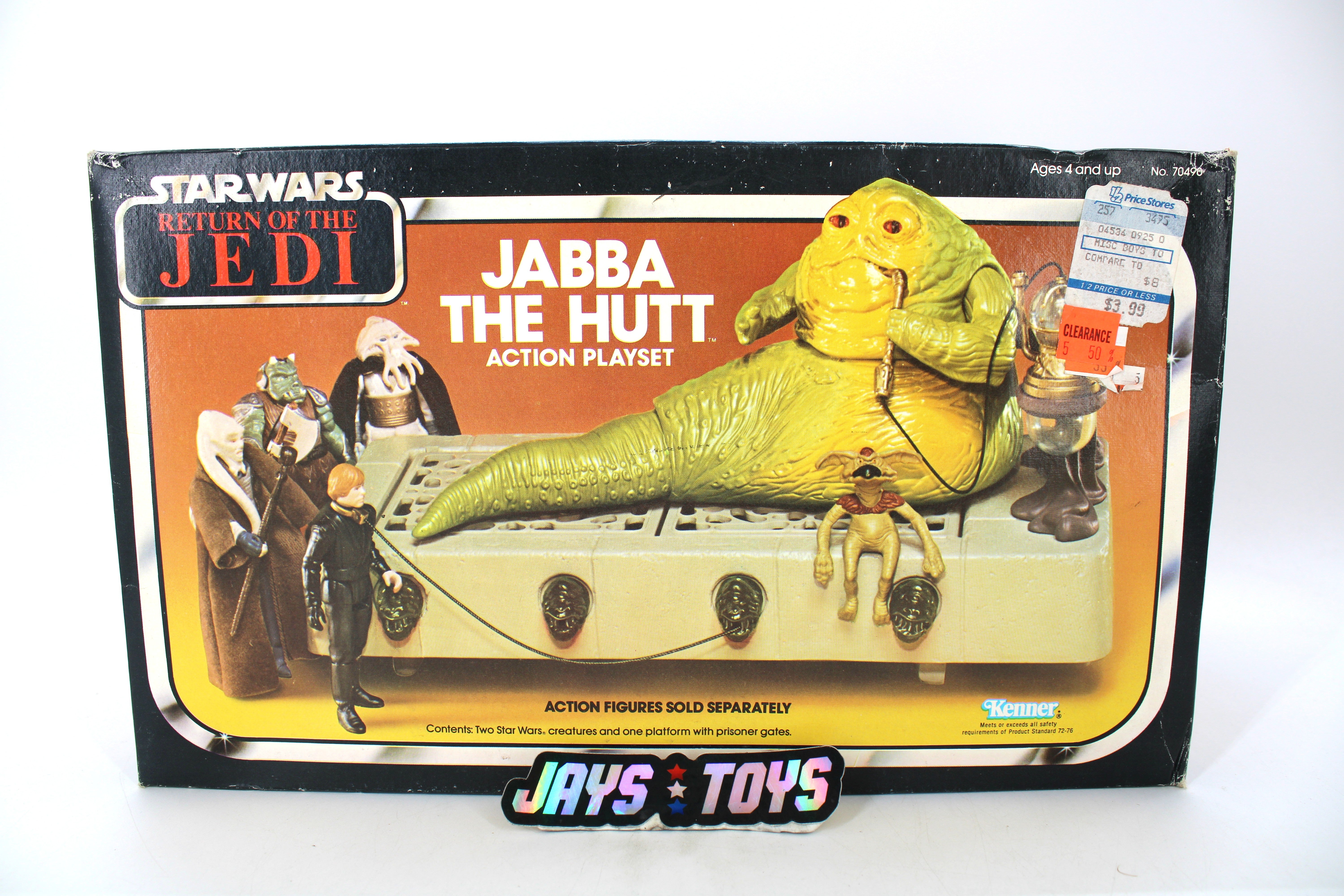 Star Wars Return of the Jedi Jabba the Hutt Action Playset (1983 Kenner) product image