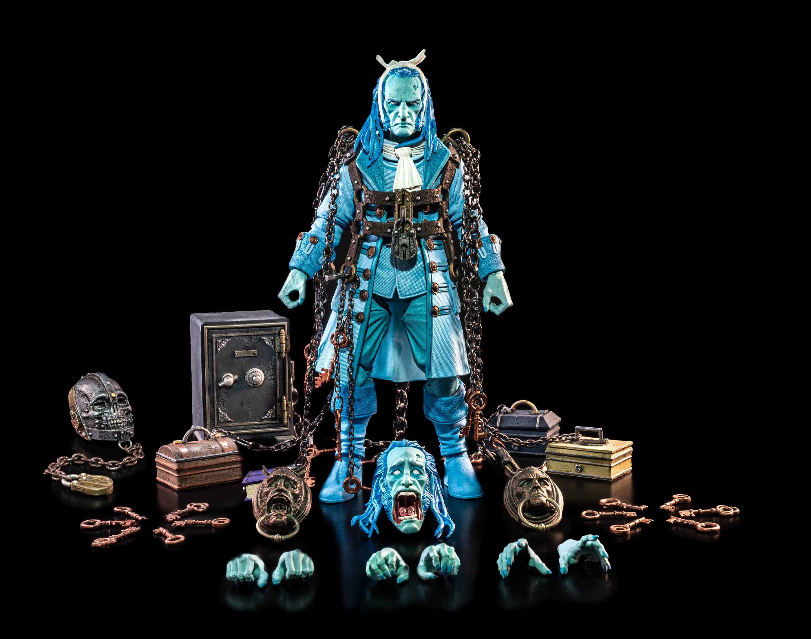 Figura Obscura: The Ghost of Jacob Marley (Haunted Blue Version)