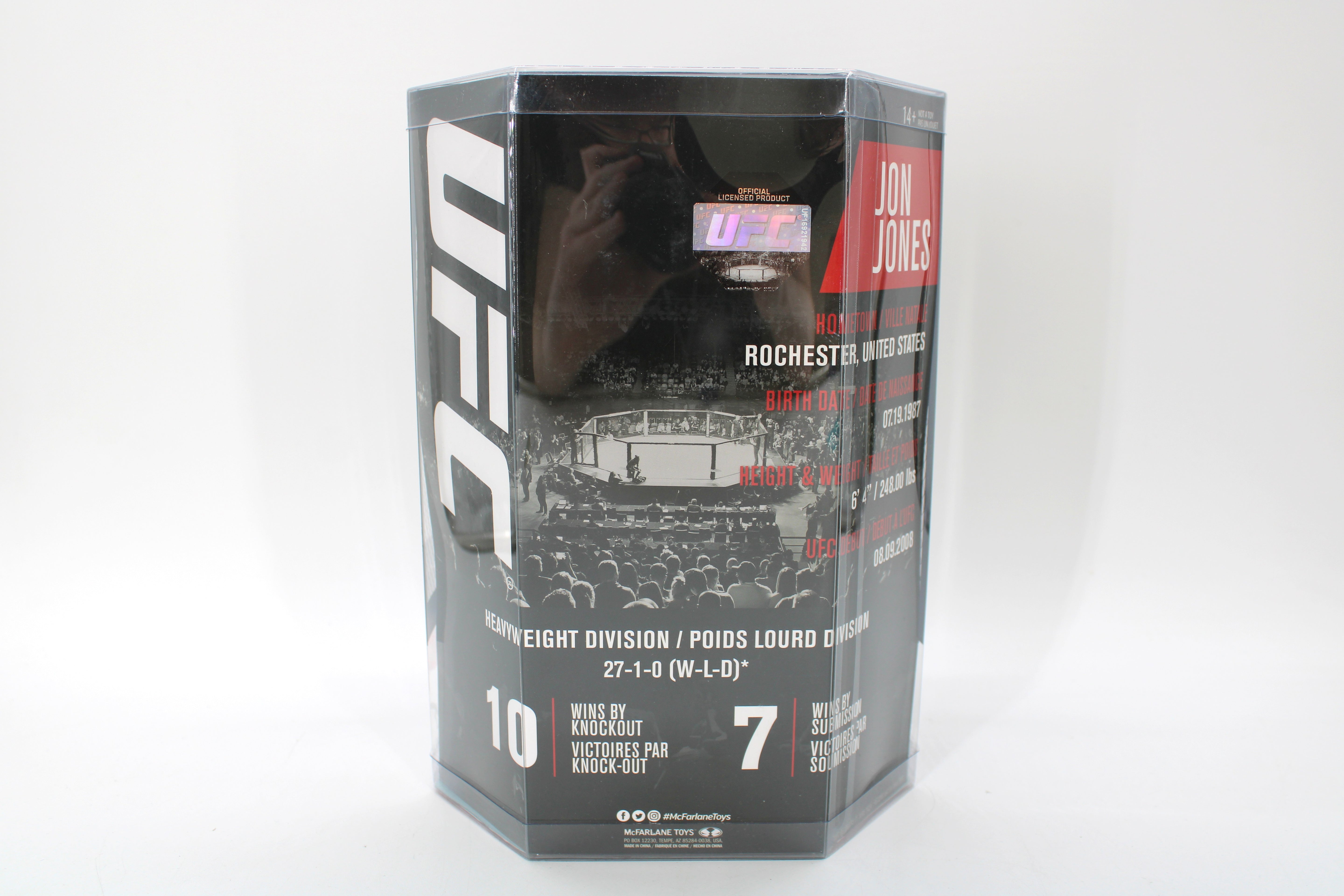 UFC Legacy Series Jon Jones Action Figure (2024 McFarlane Toys) - view 2