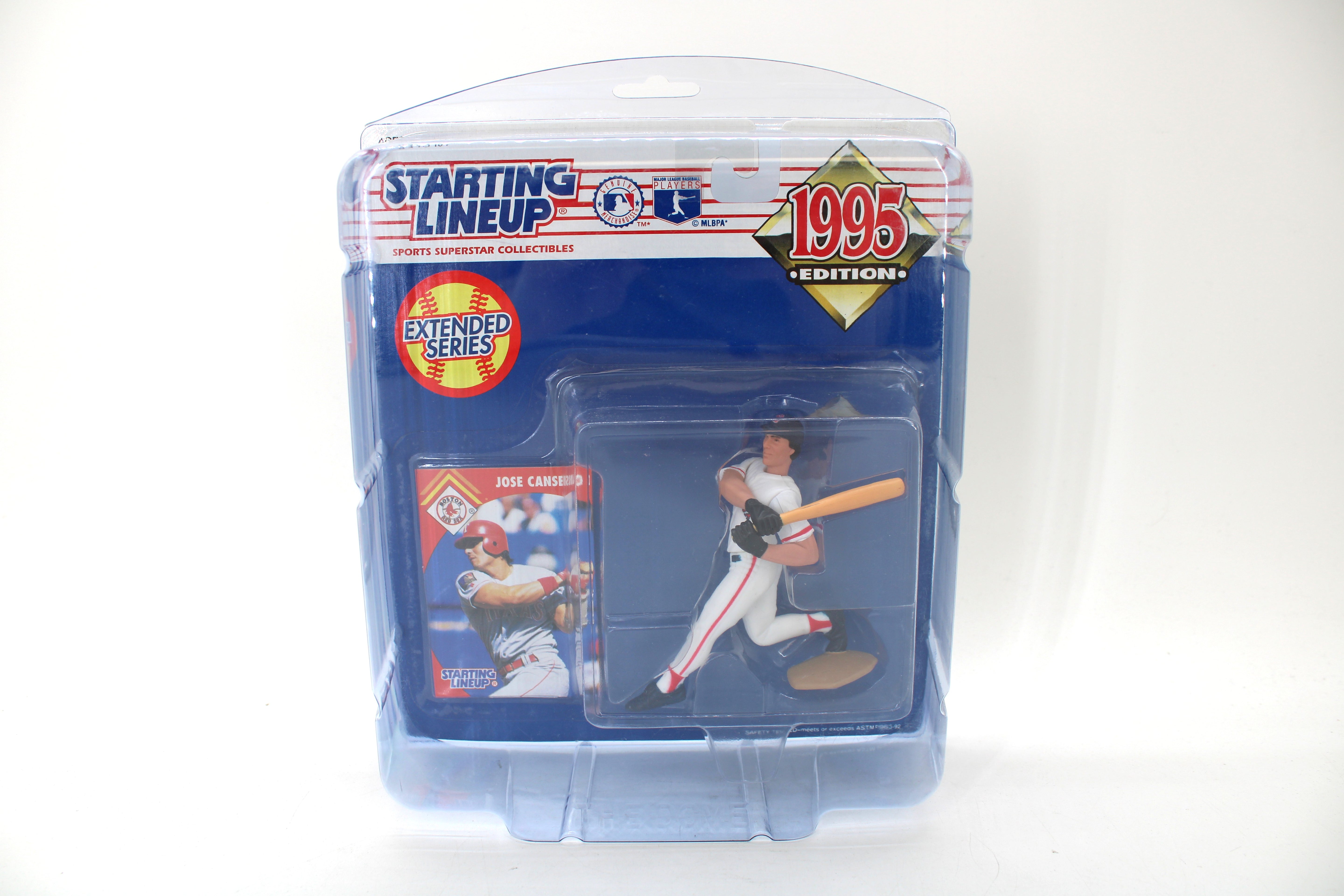 Starting Lineup Jose Canseco Extended Series Action Figure (1995 Kenner) - view 6