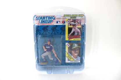 Starting Lineup Jose Canseco Action Figure with Special Series Card (1993 Kenner) - view 6