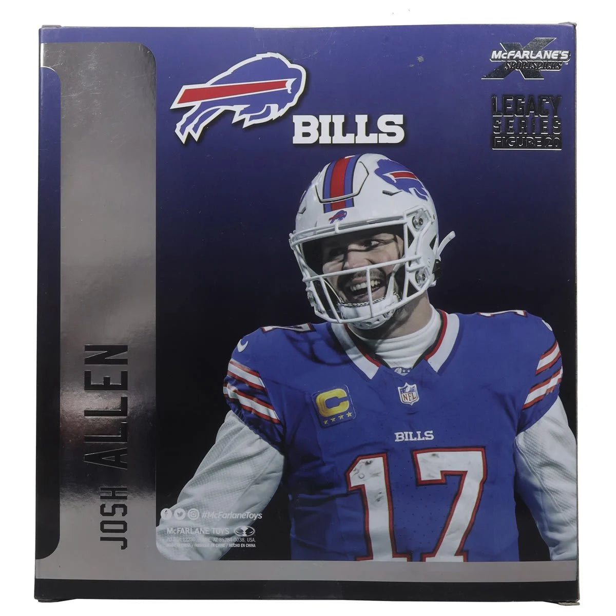 Josh Allen (Blue Jersey) Buffalo Bills NFL SportsPicks 2025 Posed Fi