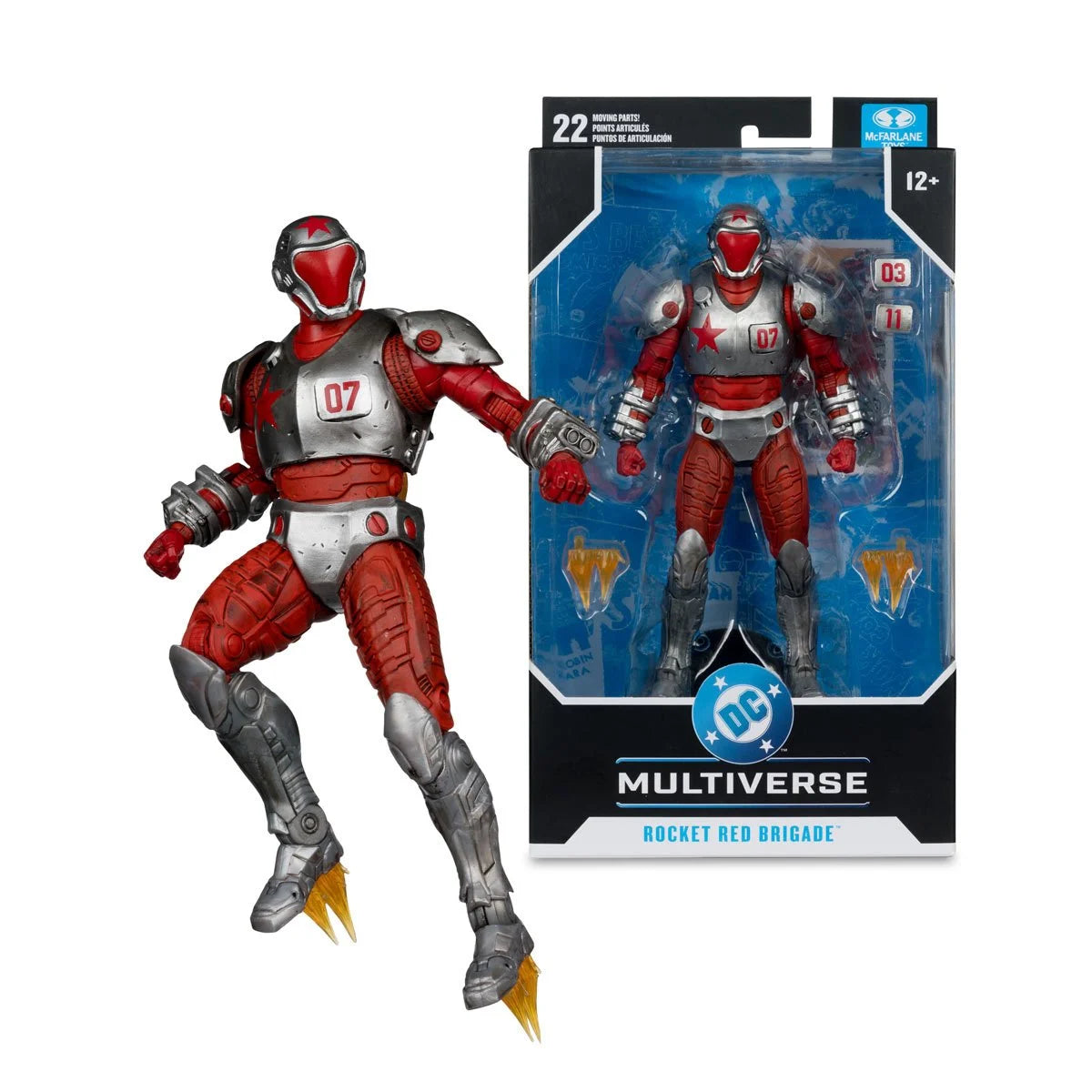 Justice League: Generation Lost DC Multiverse Rocket Red Brigade Action Figure product image