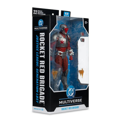 Justice League: Generation Lost DC Multiverse Rocket Red Brigade Action Figure - view 9