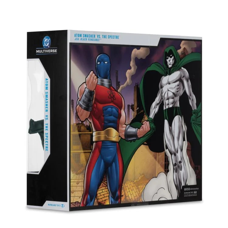 Atom Smasher vs. The Spectre Justice League of America: Black Vengeance DC Multiverse Mega Action Figure Two-Pack