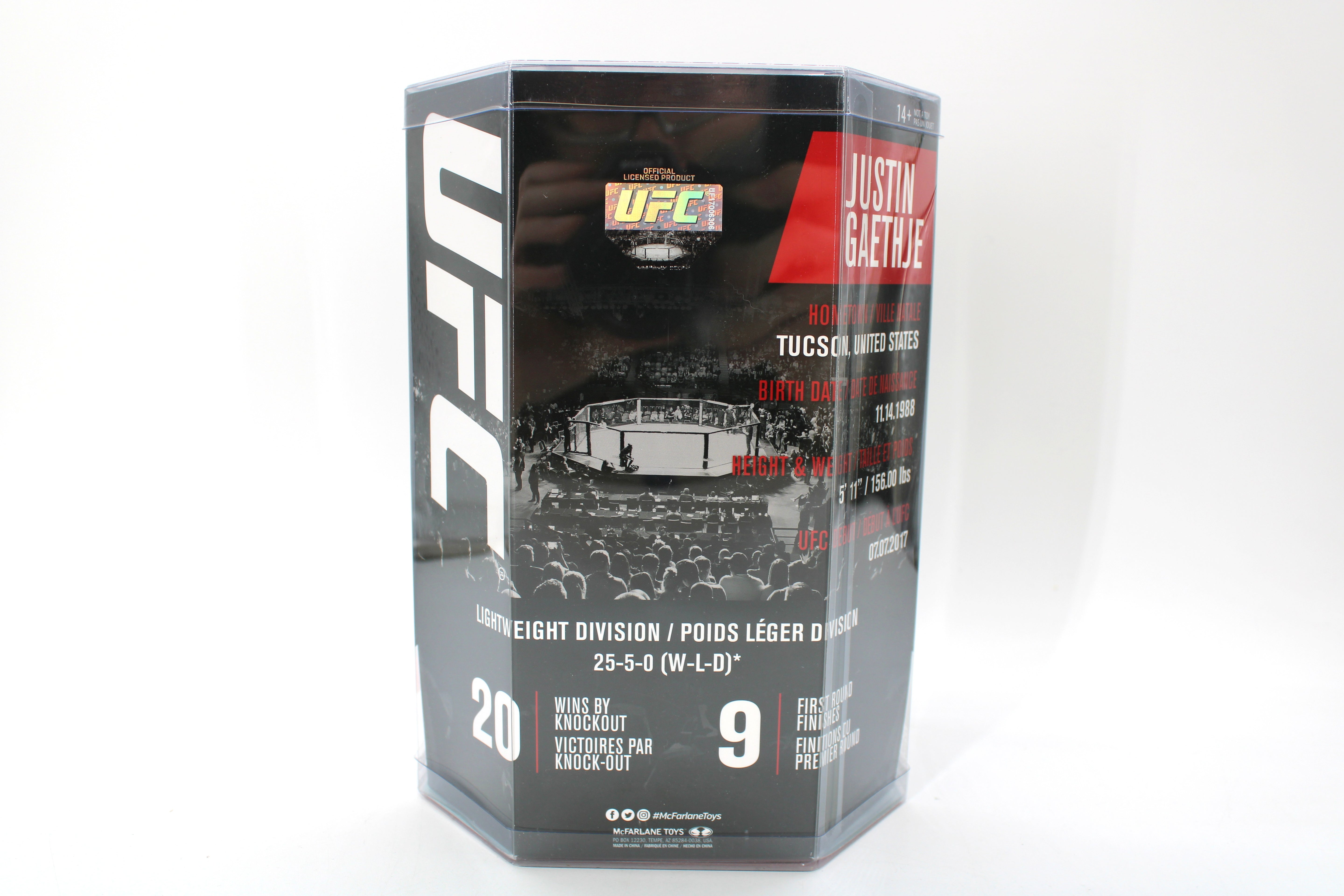 UFC Legacy Series Justin Gaethje Action Figure (2024 McFarlane Toys) - view 2
