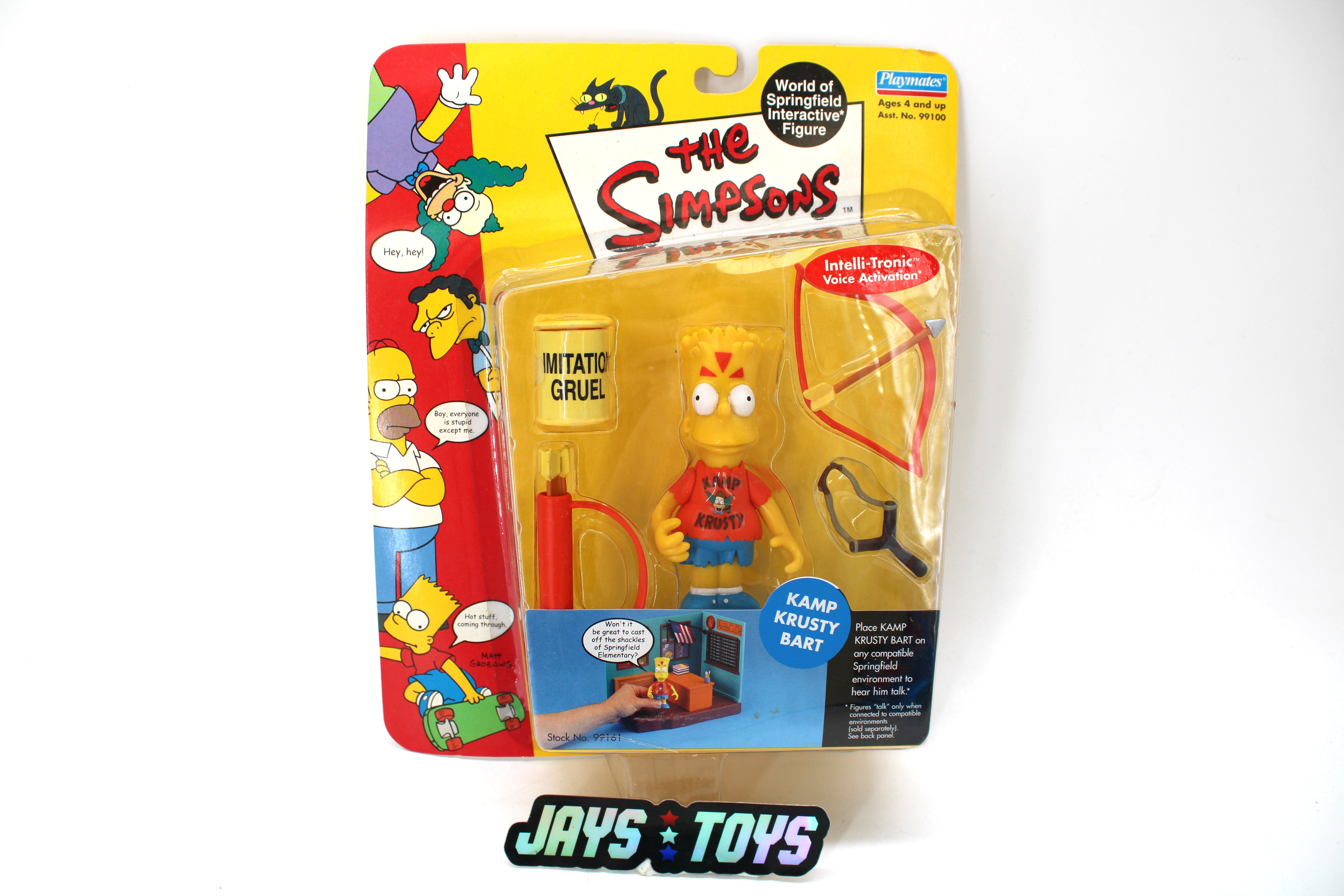 Bart Simpson The Simpsons 3.75 Inch Action Figure | Jay's Toys