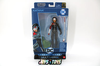 DC Multiverse Katana Action Figure with Killer Croc C&C Piece (2019) product image