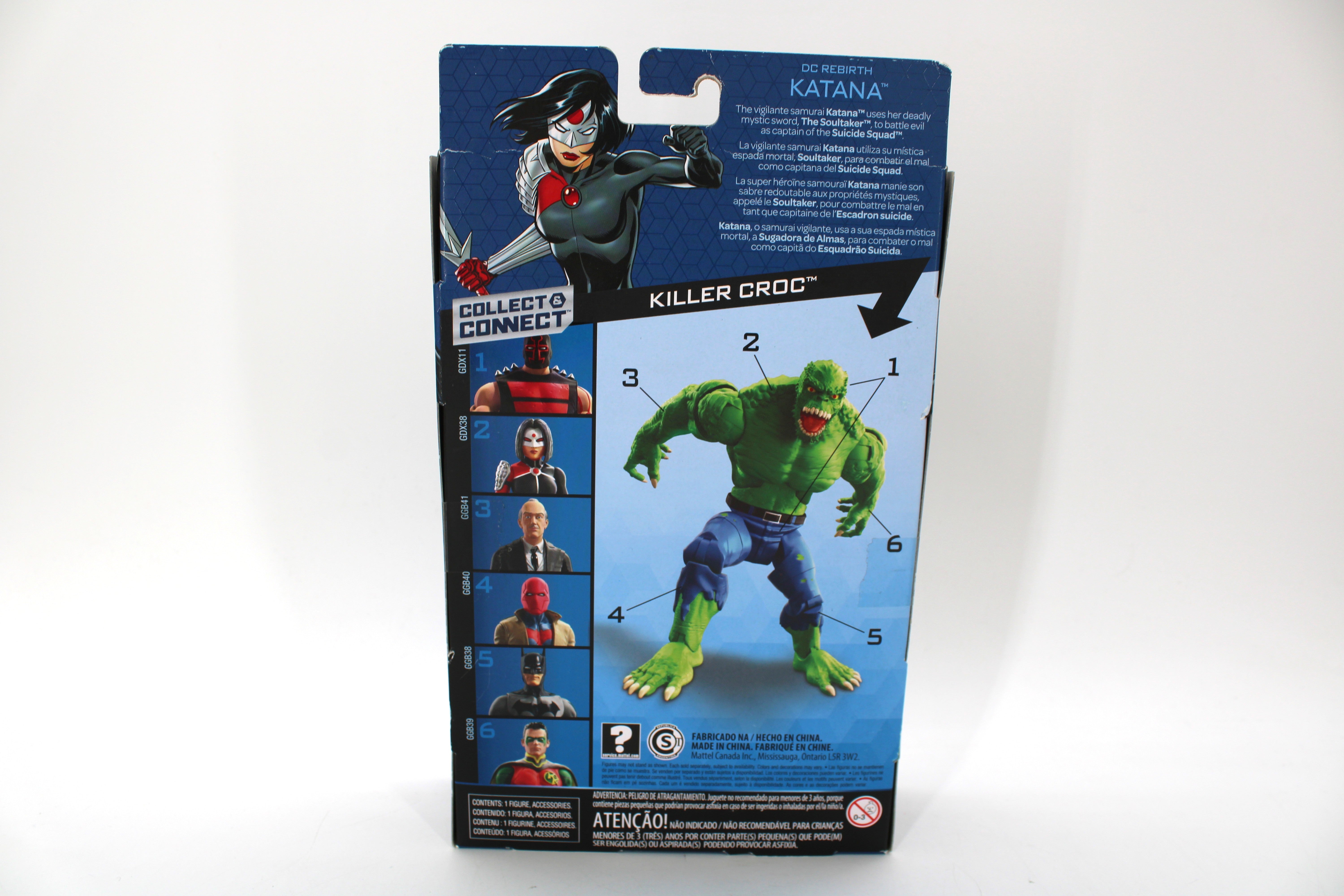 Katana DC Multiverse 6-Inch Action Figure – Jay's Toys And Games