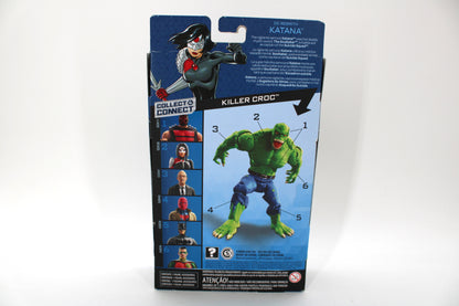 DC Multiverse Katana Action Figure with Killer Croc C&C Piece (2019) - view 2