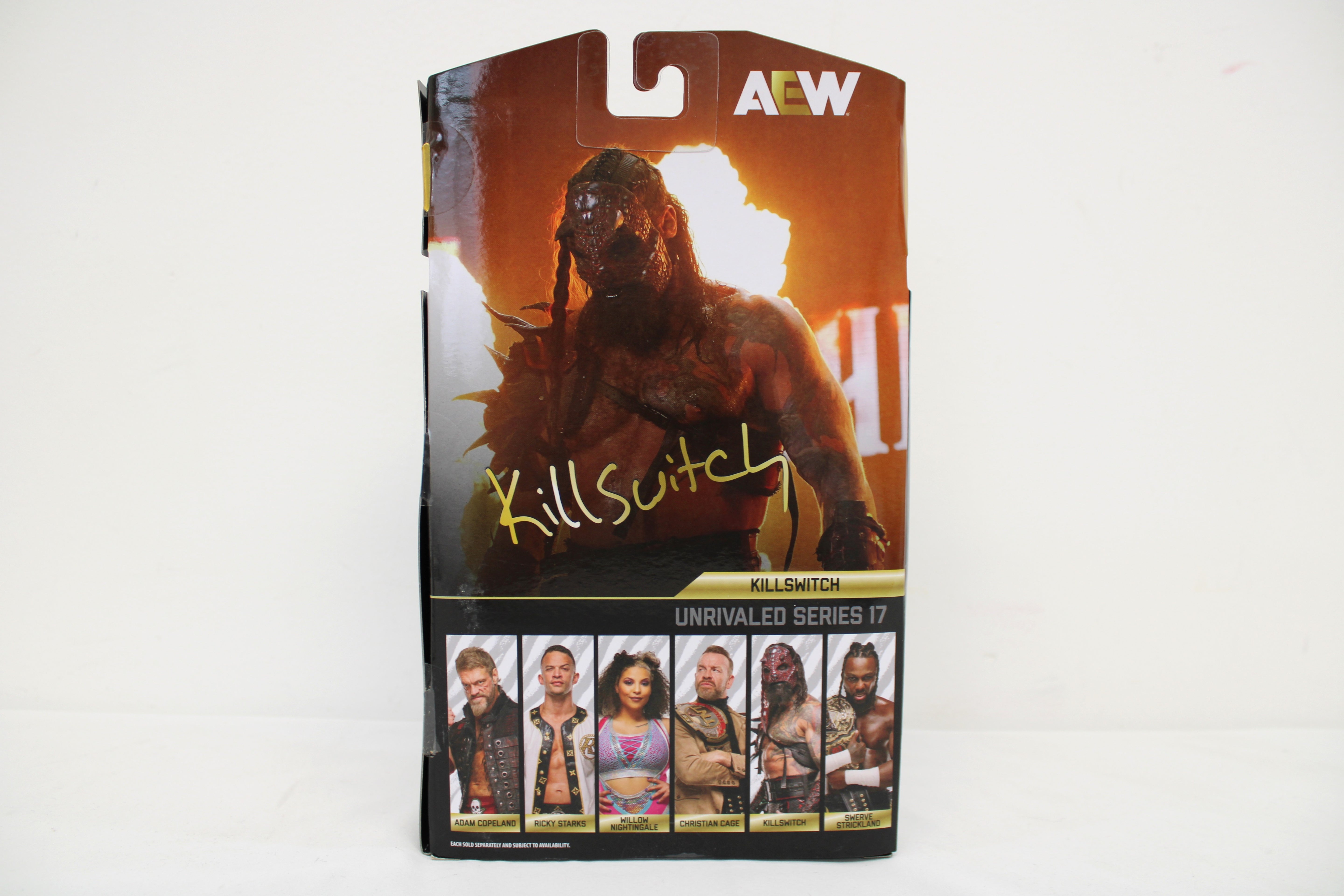 AEW Unrivaled Series 17 Killswitch Action Figure (2025 Jazwares ) - view 2