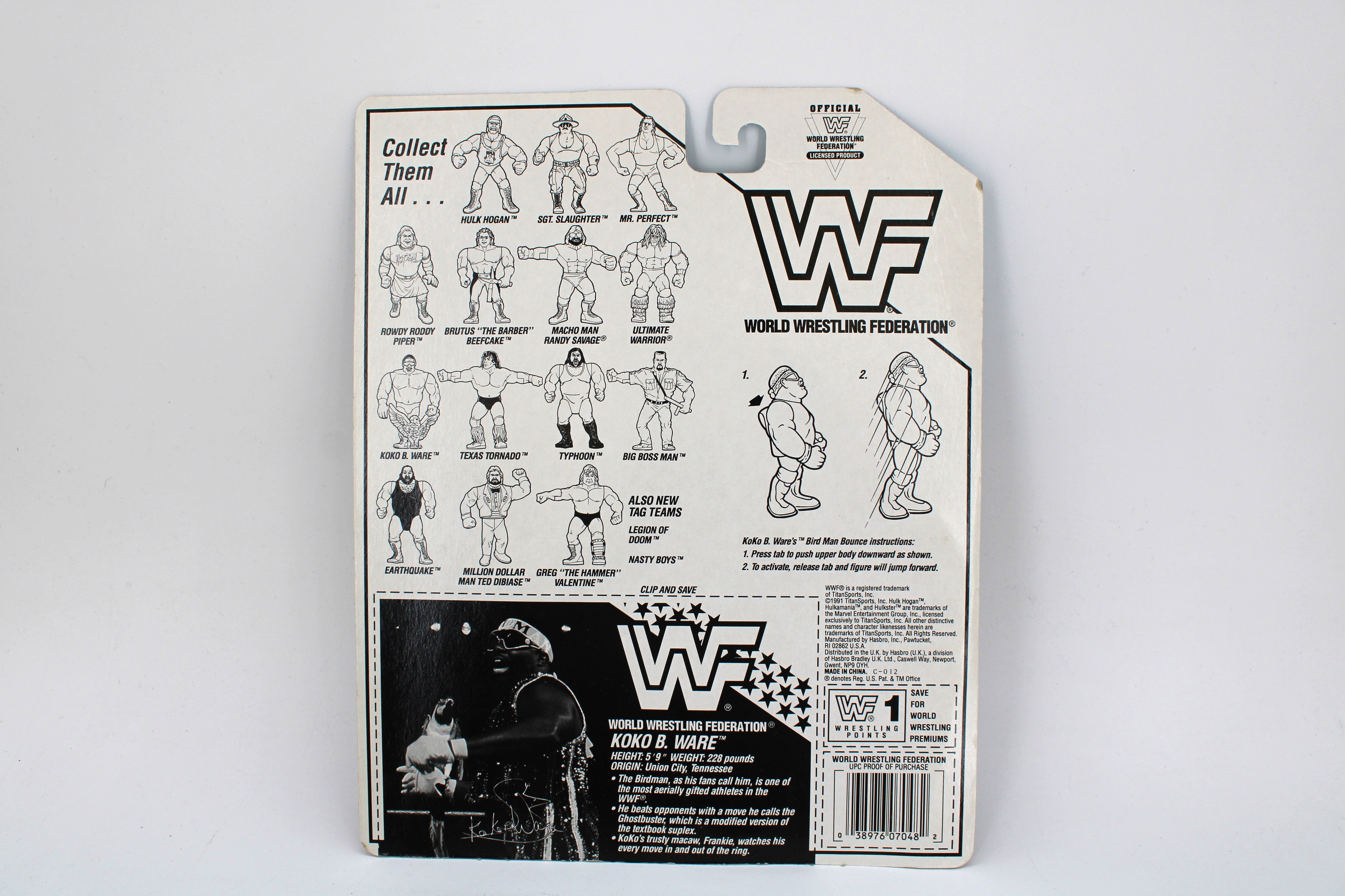 Koko B. Ware WWF 5-Inch Action Figure – Jay's Toys And Games