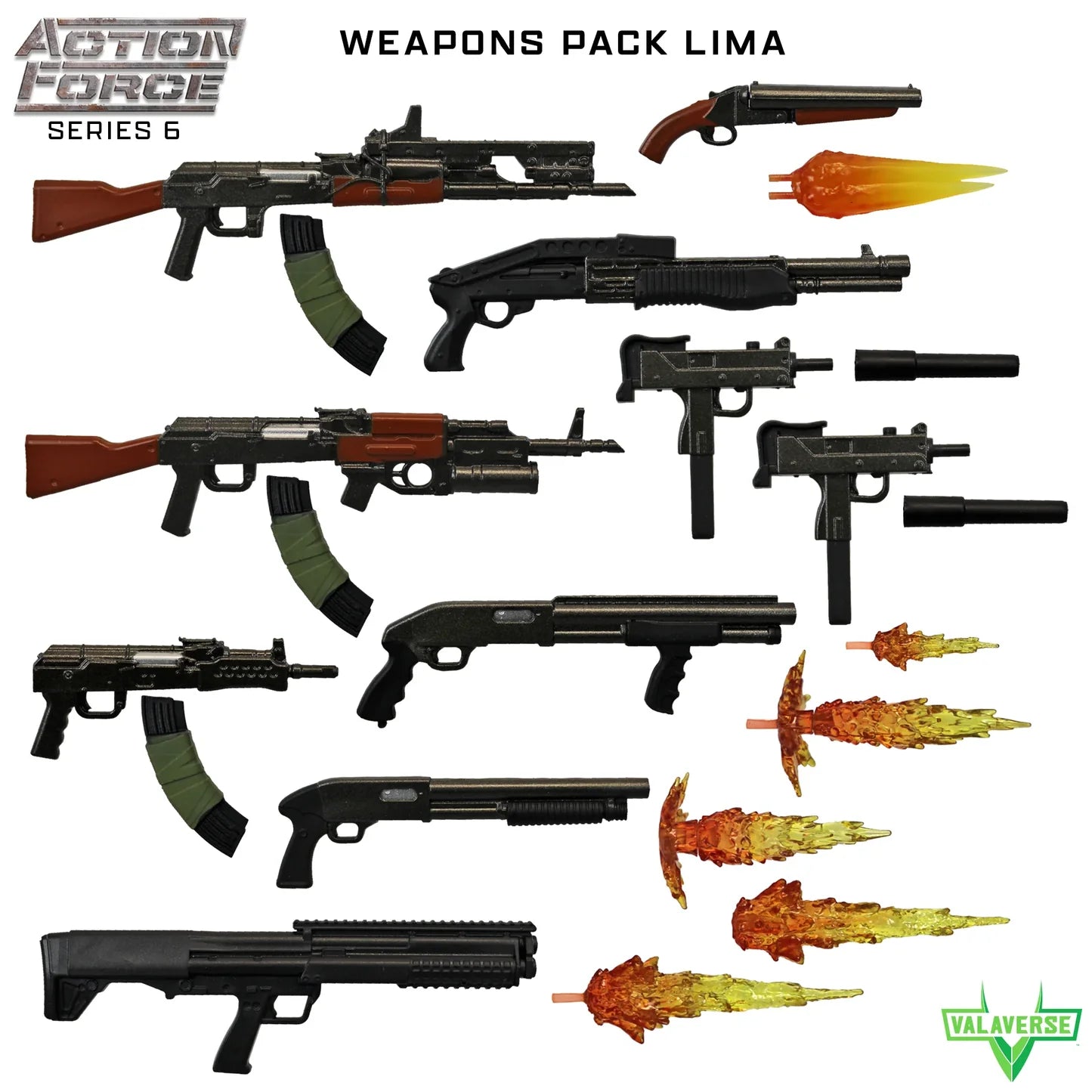 Weapons Pack Lima Action Force: Series 6
