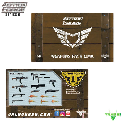 Weapons Pack Lima Action Force: Series 6