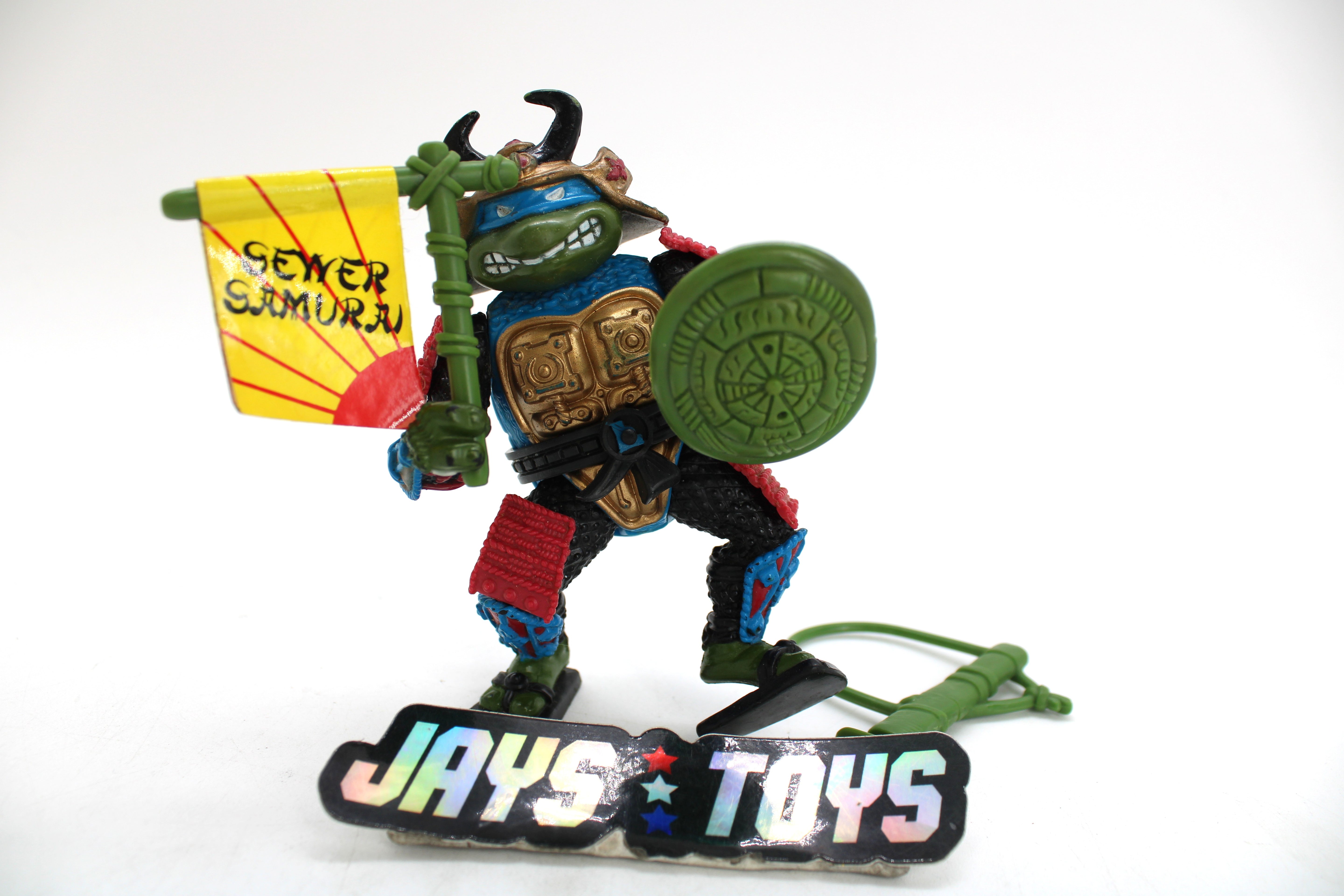 TMNT Leo the Sewer Samurai Action Figure (1990 Playmates Toys) product image