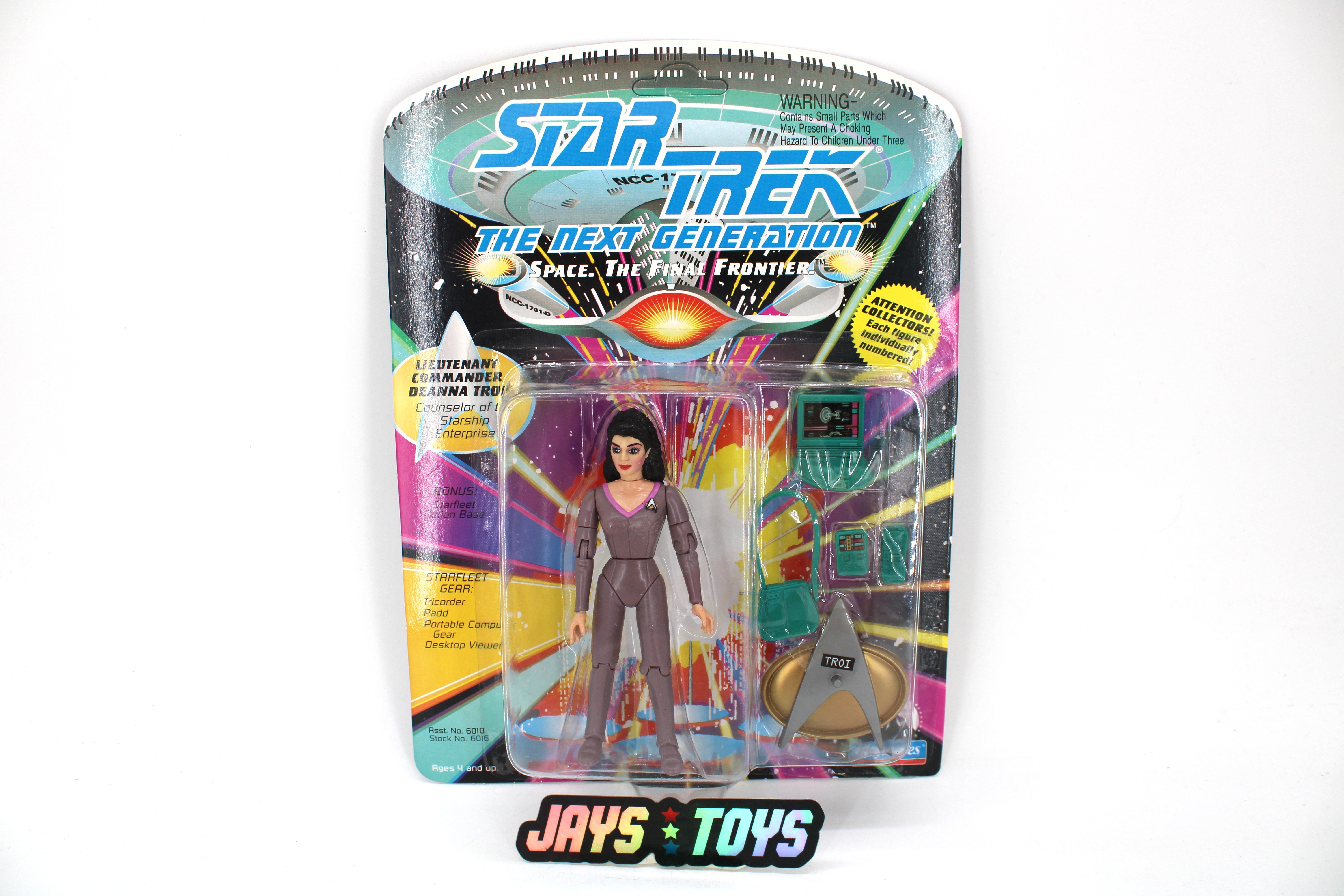 Playmates Star Trek The Next Generation Lieutenant Commander Deanna Troi Action Figure (1992) product image