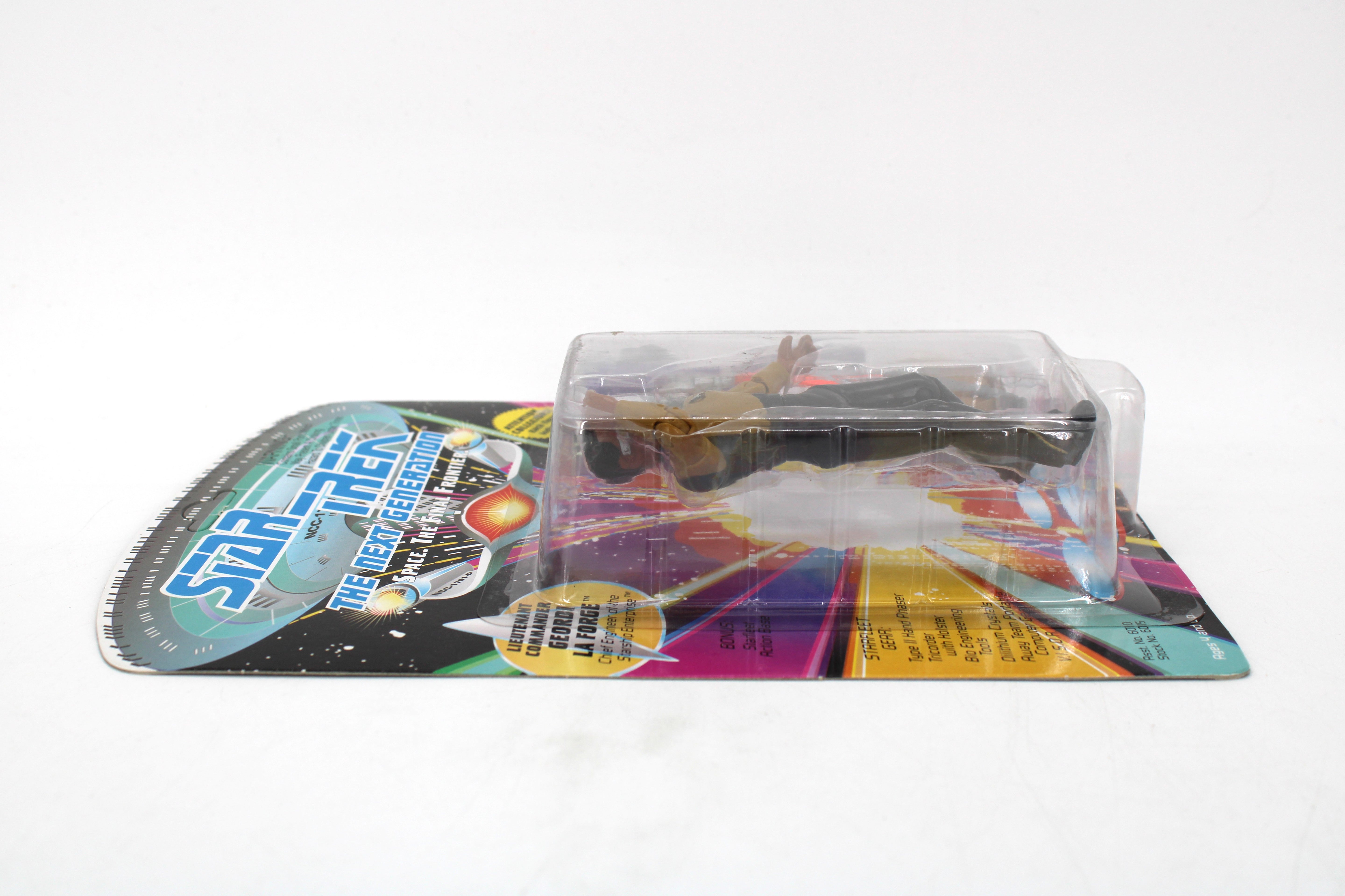 Playmates Toys Star Trek The Next Generation Lieutenant Commander Geordi La Forge Action Figure (1992) - view 3