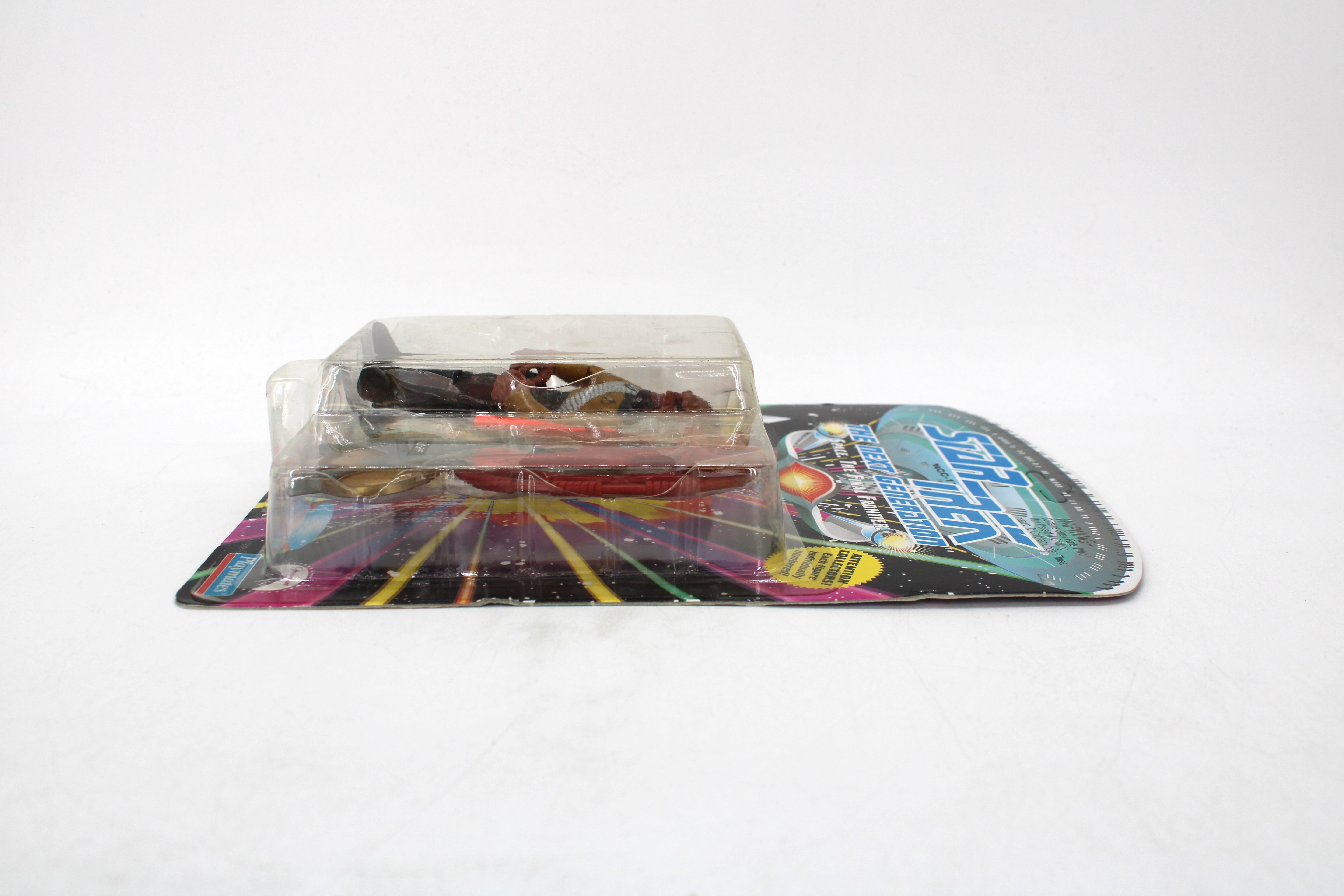 Playmates Toys Star Trek: The Next Generation Lieutenant Worf Action Figure (1992) - view 4