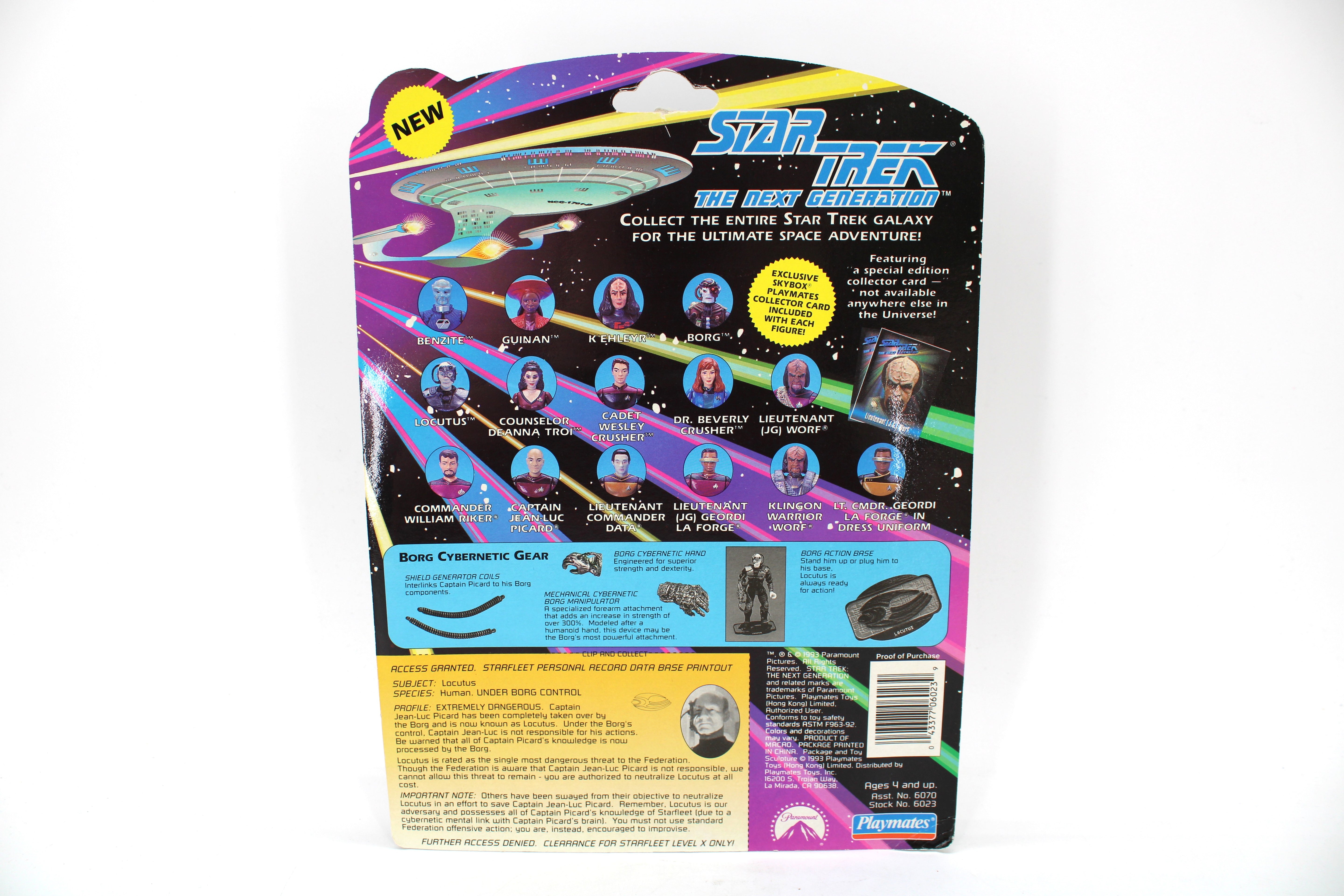 Playmates Star Trek The Next Generation Locutus Action Figure (1993) - view 2