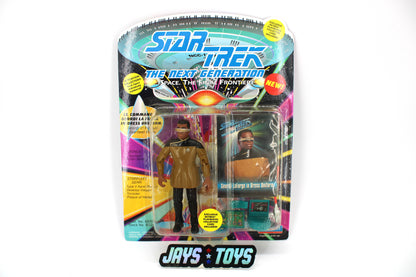 Playmates Toys Star Trek The Next Generation Lt. Commander Geordi La Forge in Dress Uniform Action Figure (1993) product image