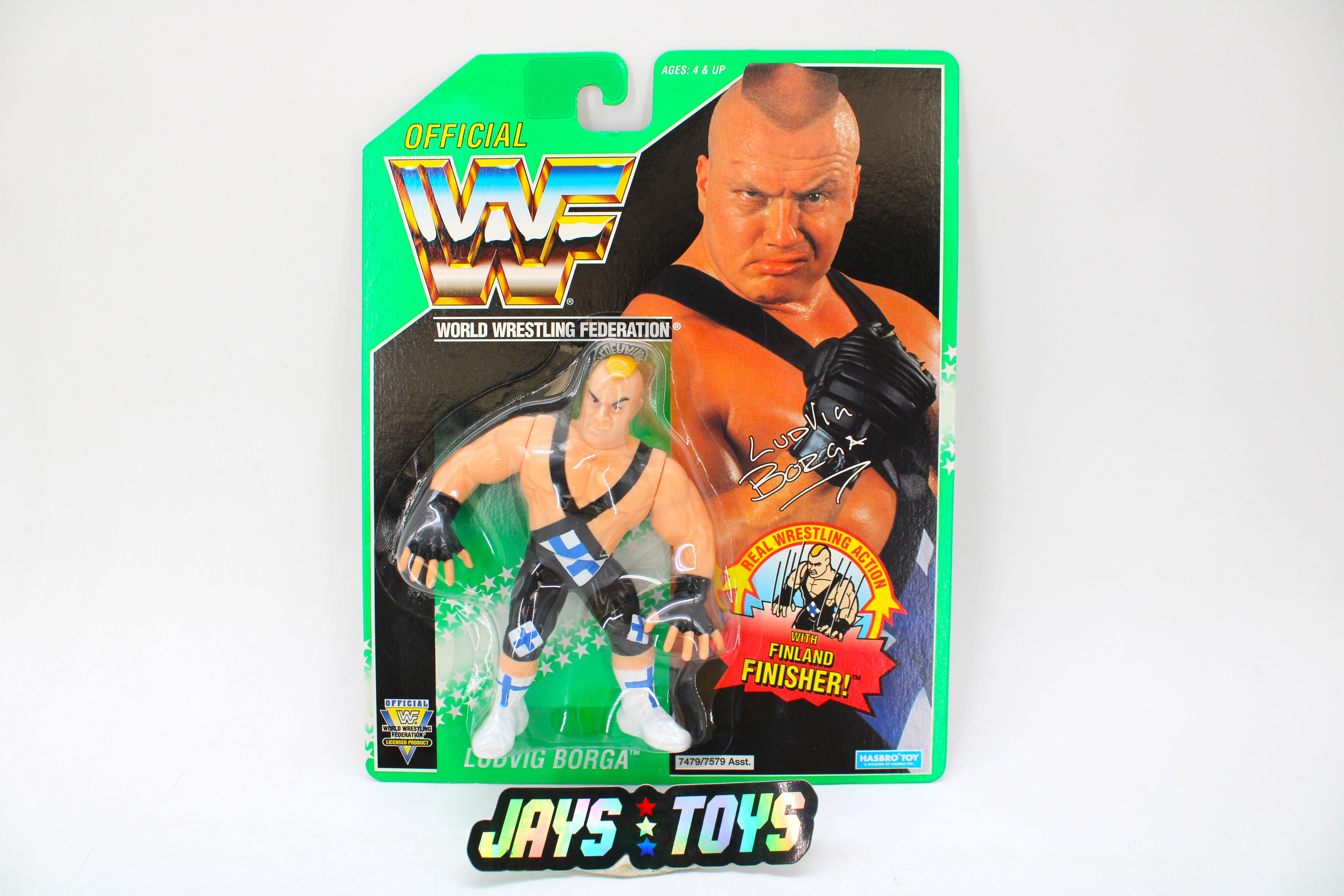 WWF Ludvig Borga Action Figure (1994) product image