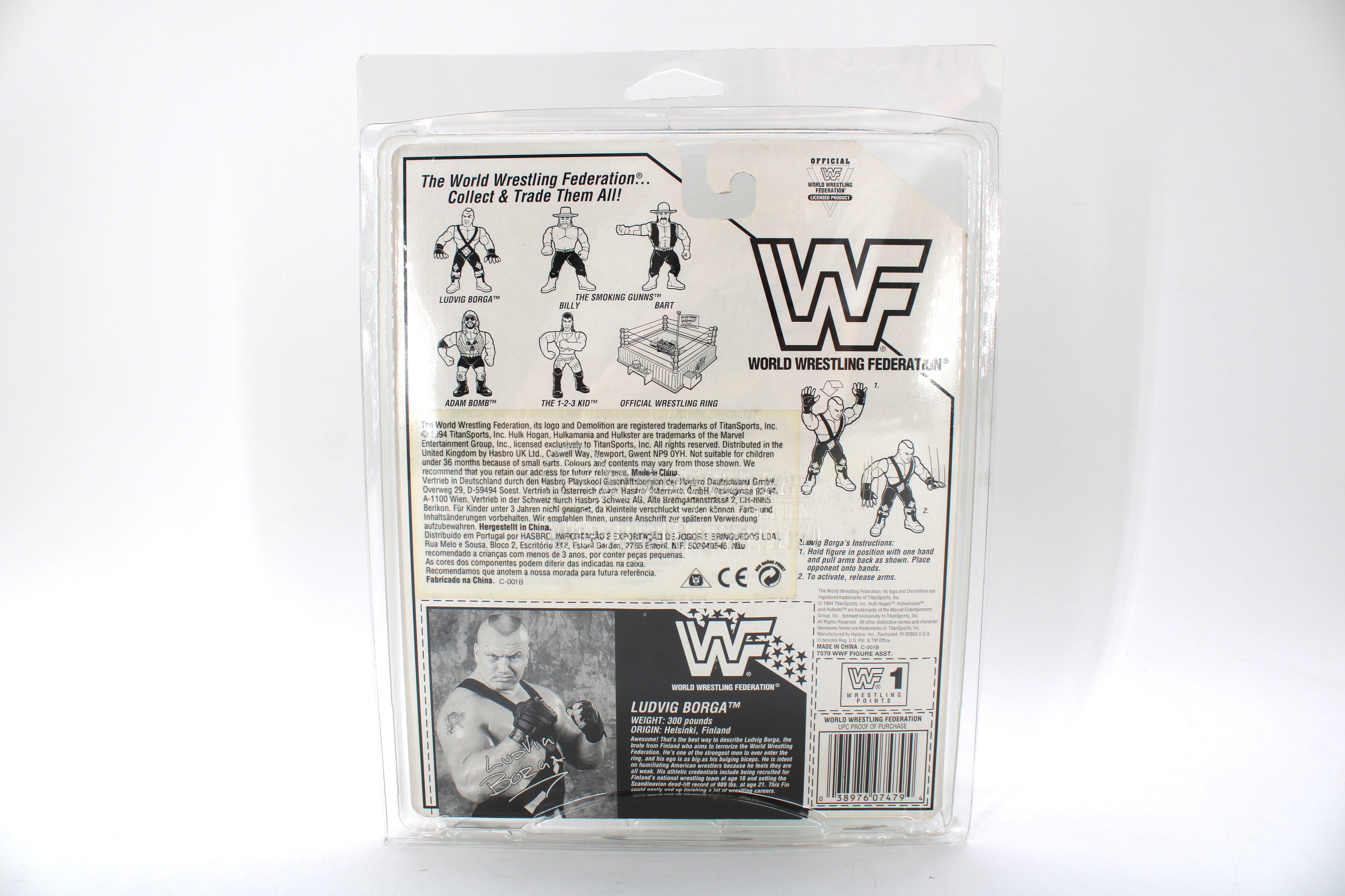 WWF Ludvig Borga Action Figure (1994) - view 7