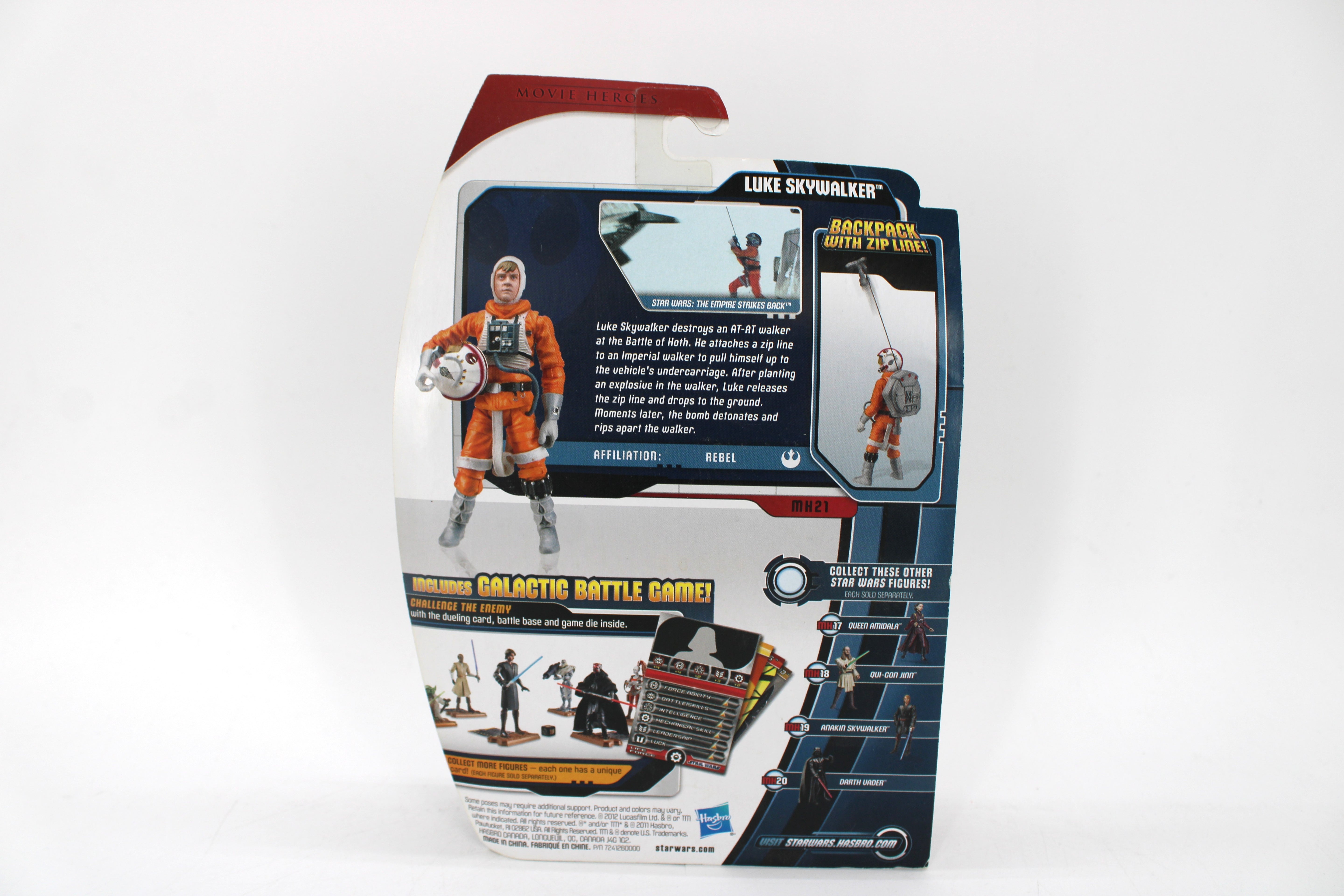 Star Wars: Movie Heroes Luke Skywalker Action Figure (2012) - view 2