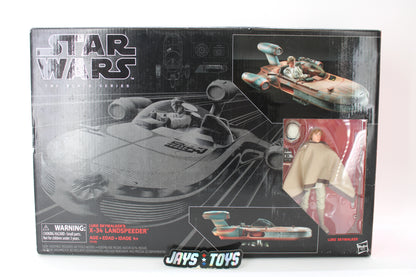 Star Wars The Black Series Luke Skywalker's X-34 Landspeeder with Luke Skywalker Figure (2017) product image