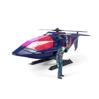 M.A.S.K. High Tech Helicopter Vehicle with Miles “Wolf” Mayhem Action Figure - view 4
