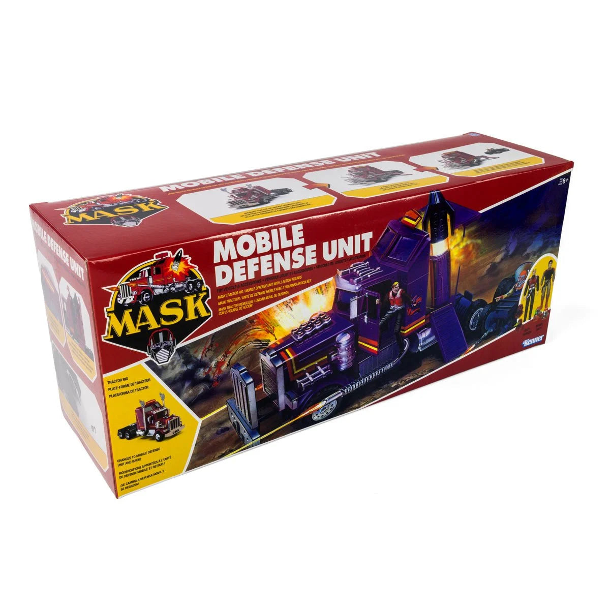 M.A.S.K. Mobile Defense Unit Vehicle with Matt Trakker & Bruce Sato Action Figures - view 13