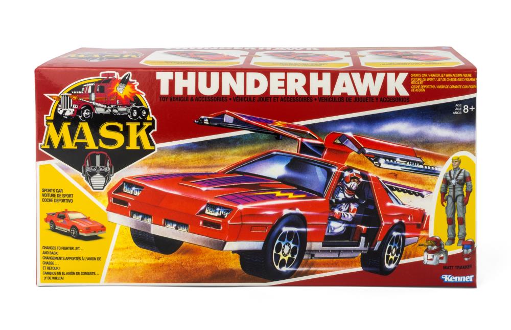M.A.S.K. Thunderhawk Vehicle with Matt Trakker Action Figure - view 9