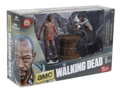 The Walking Dead Deluxe Box Set - Morgan With Walker & Trap