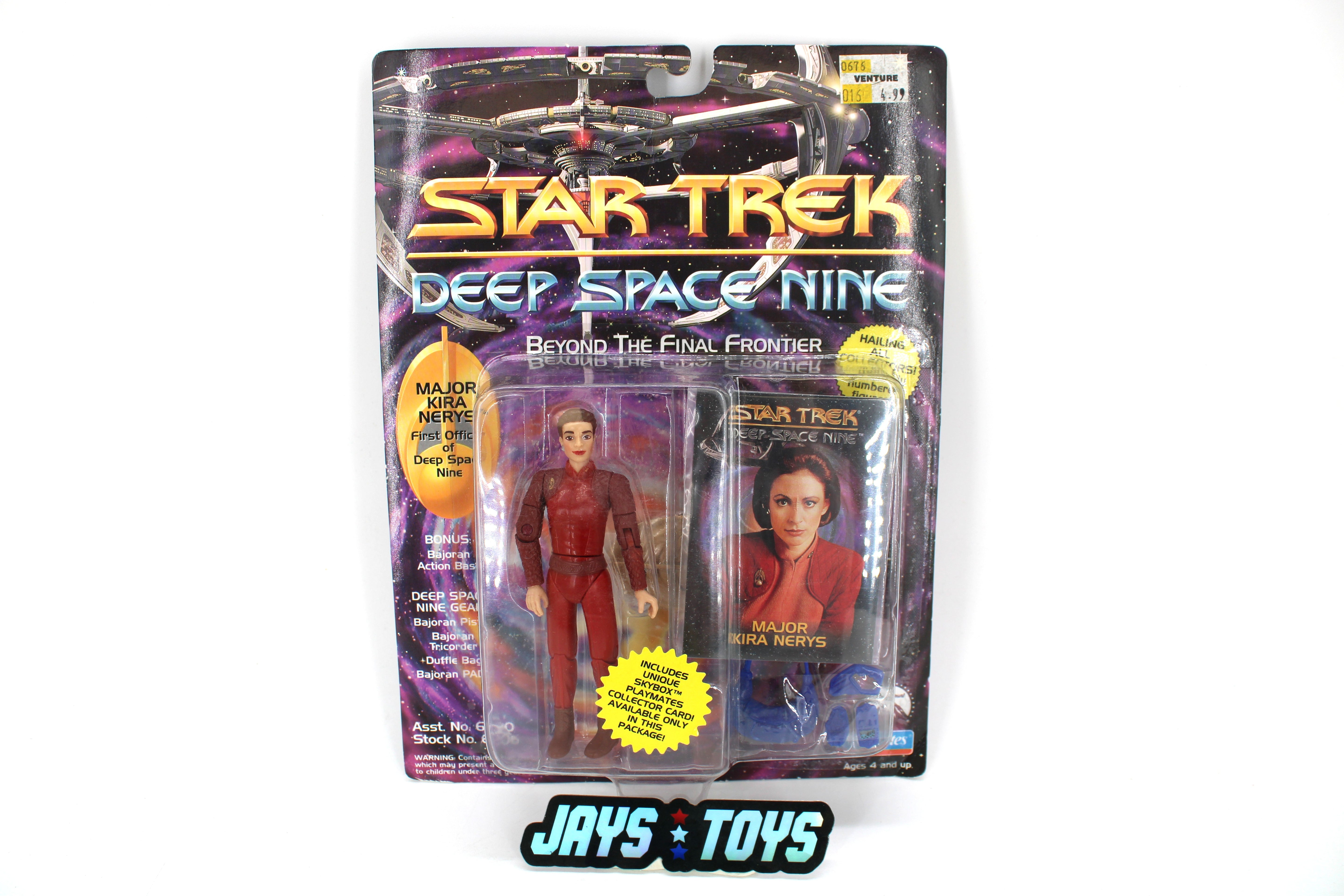 Playmates Toys Star Trek Deep Space Nine Major Kira Nerys Action Figure (1993) product image