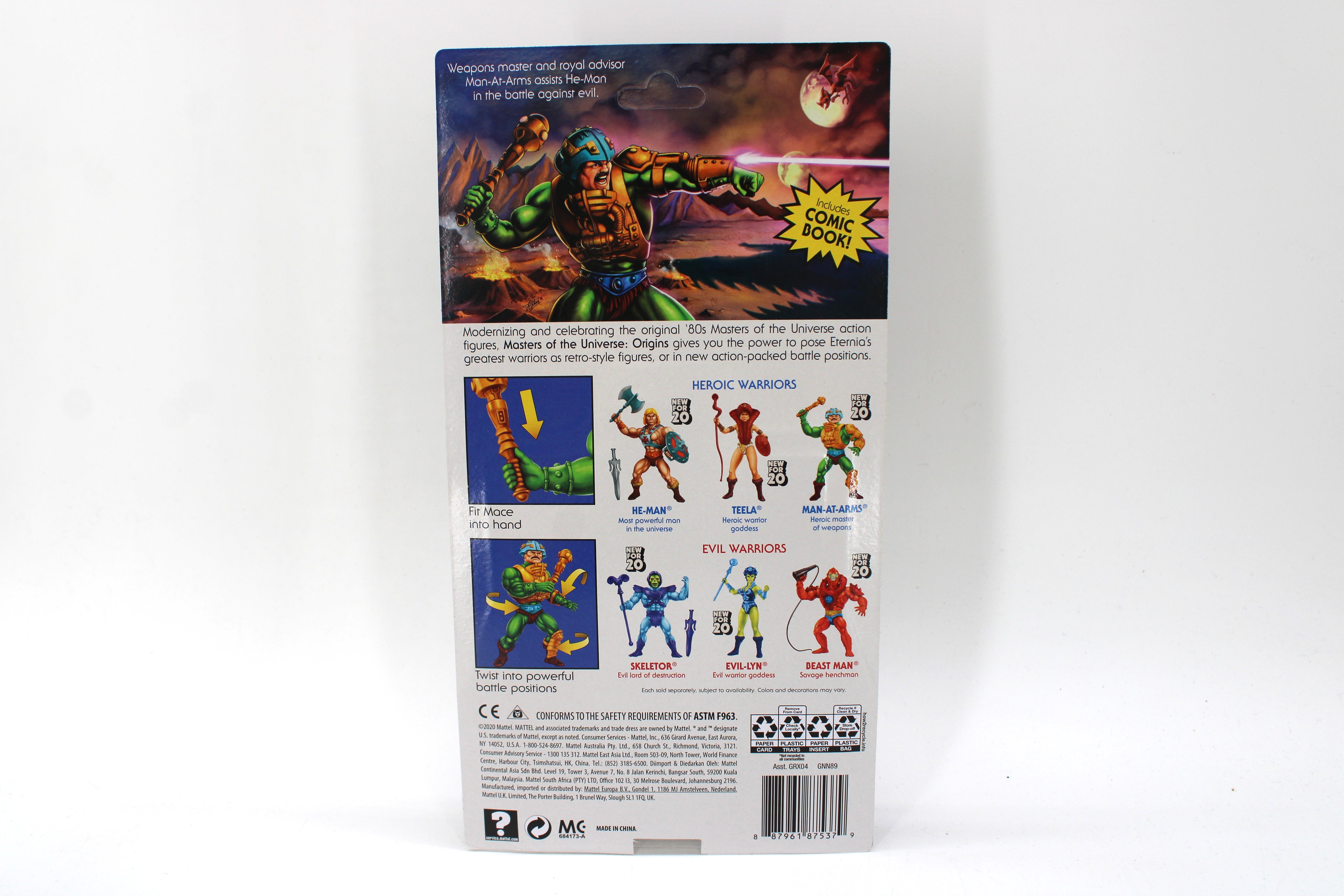 Masters of the Universe Origins Man-At-Arms Action Figure (2020) - view 2