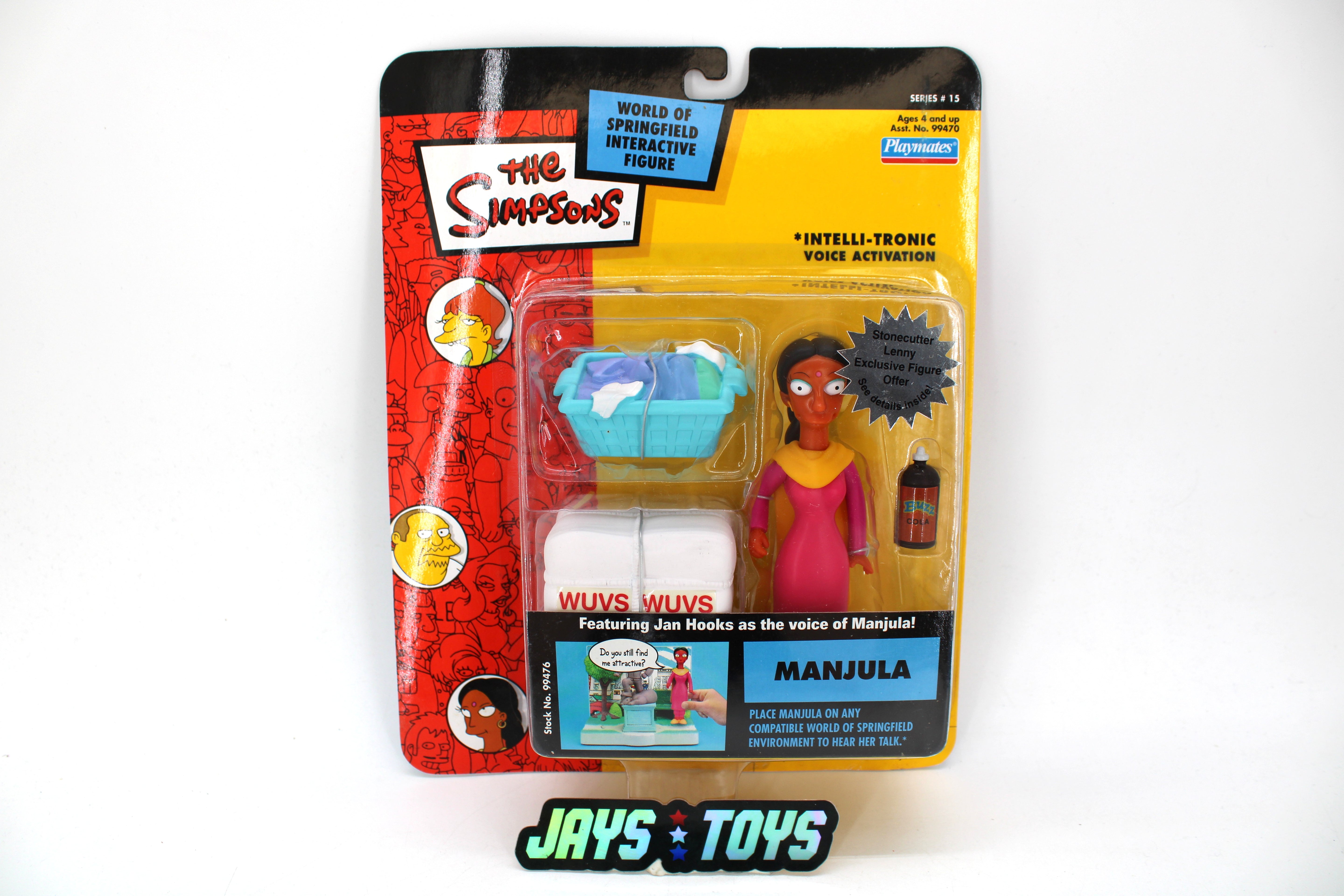 The Simpsons: World of Springfield Manjula Action Figure (2003 Playmates Toys) product image