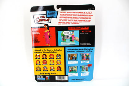 The Simpsons: World of Springfield Manjula Action Figure (2003 Playmates Toys) - view 2