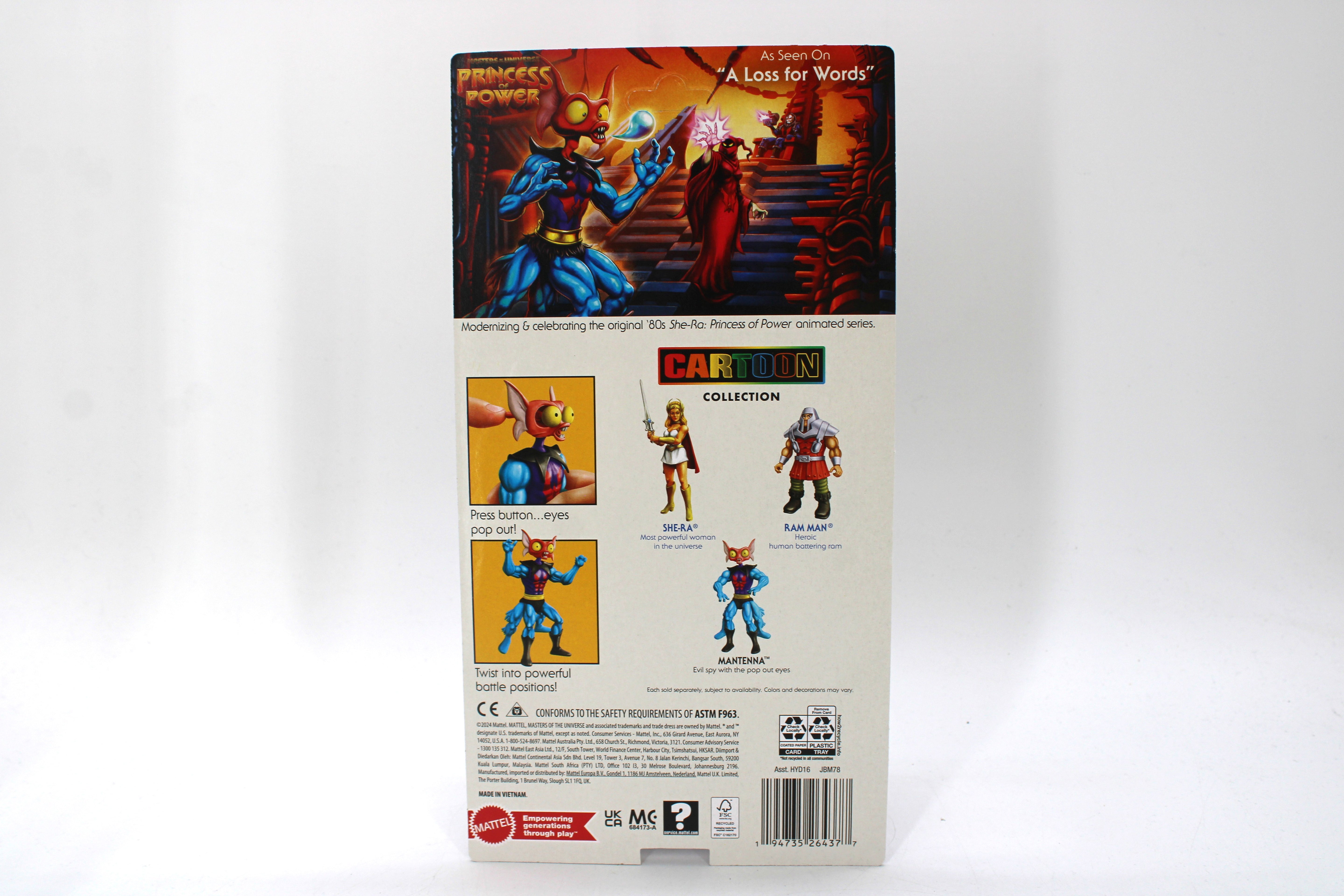 Masters of the Universe Origins Mantenna Action Figure (2024) - view 2