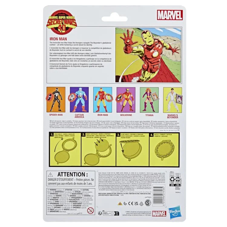 Secret Wars Marvel Legends Iron Man 6-Inch Action Figure