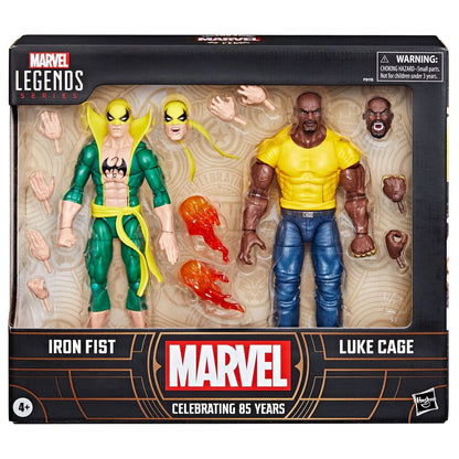 Marvel Legends Series: Iron Fist and Luke Cage 85th Anniversary Comics Action Figures