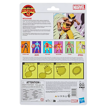 Secret Wars Marvel Legends Wolverine 6-Inch Action Figure